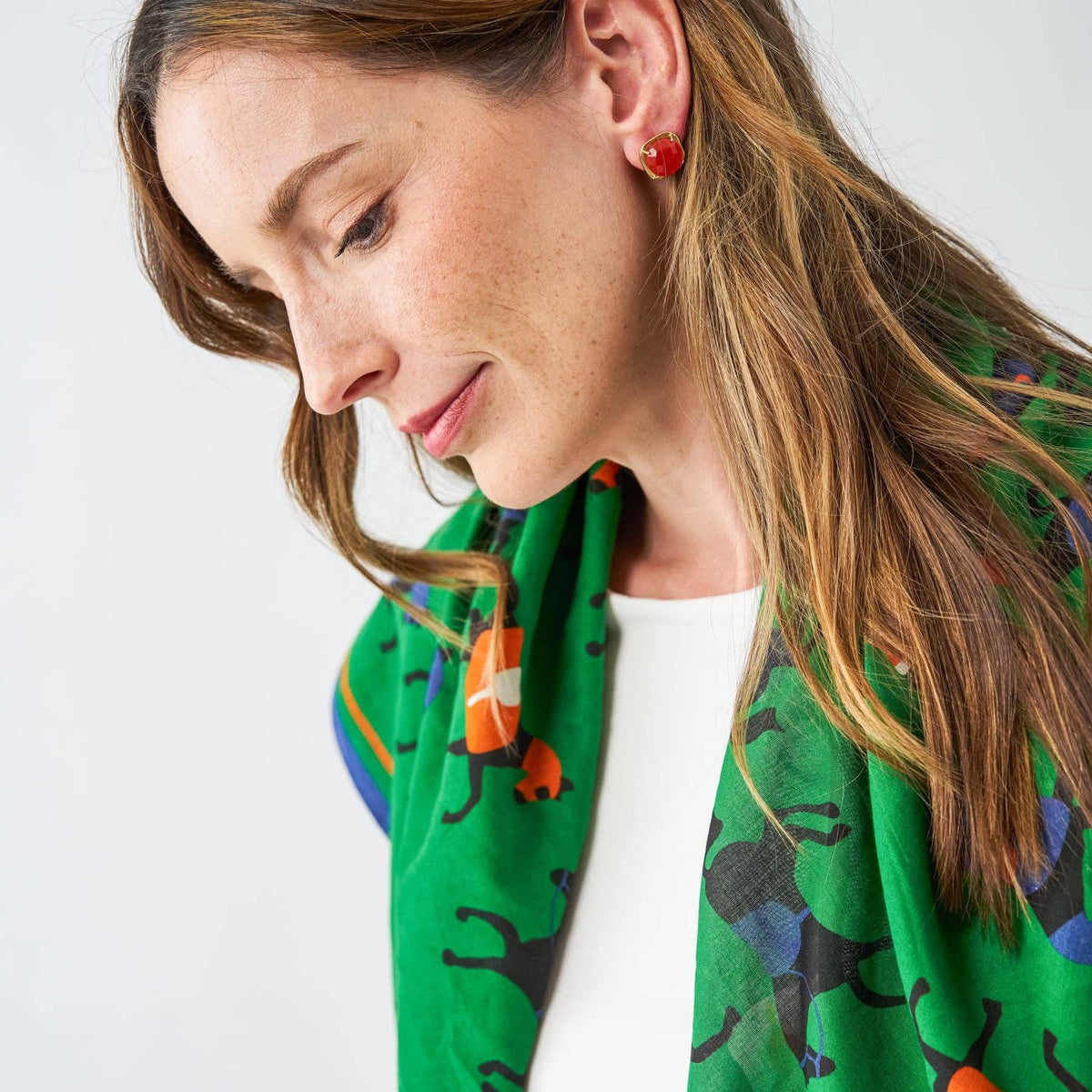 Horse Print Scarf