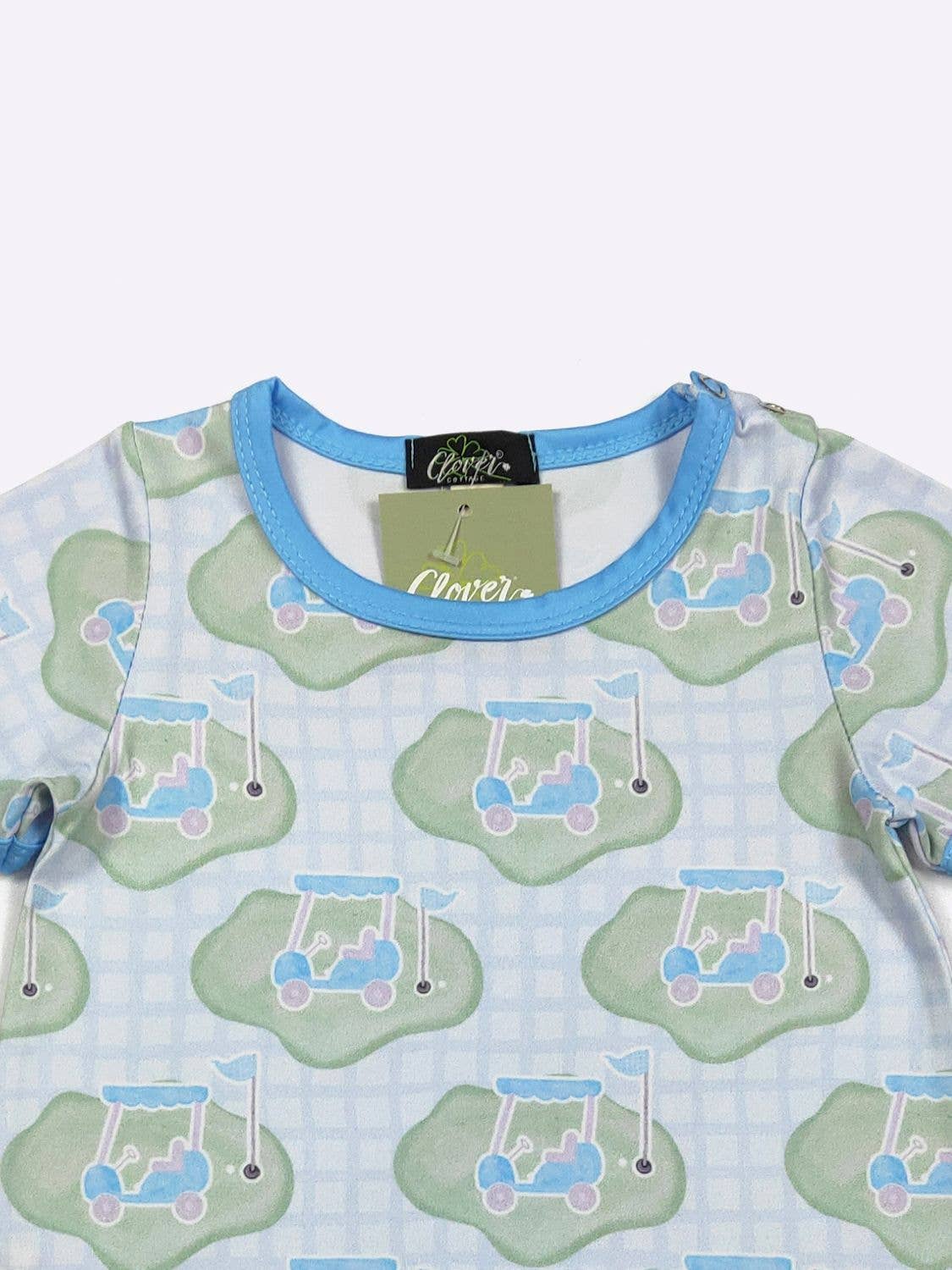 Golf Cart Boy Romper
