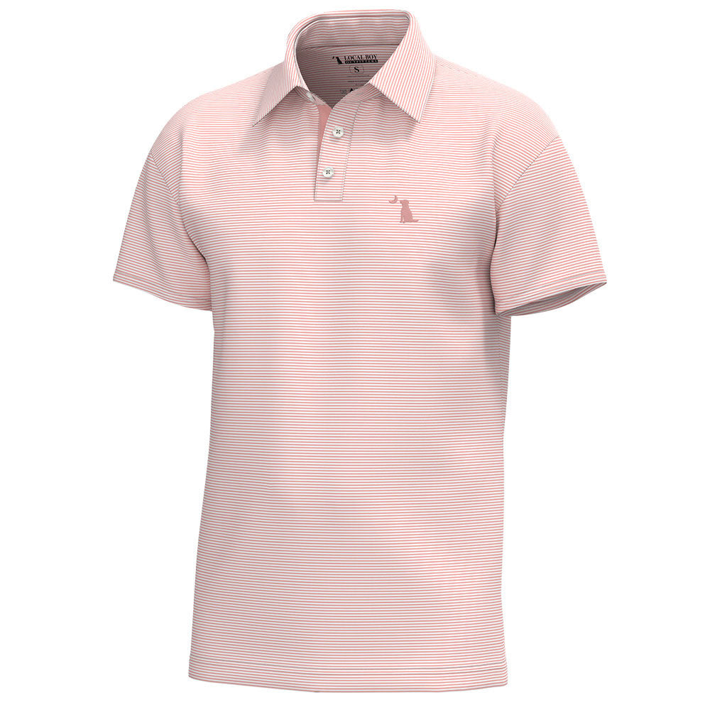 Local Boy Palms Polo Sorbet/White