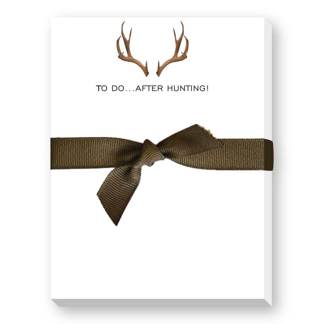 TO DO AFTER HUNTING MINI NOTEPAD
