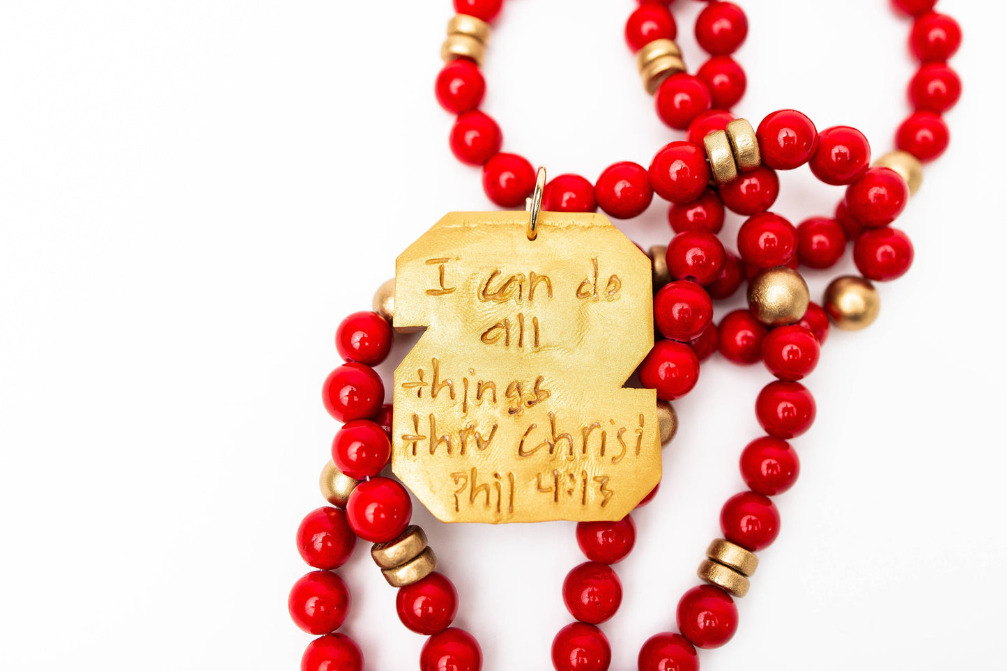 Hidden Truth Red Double Jade with NC Medallion