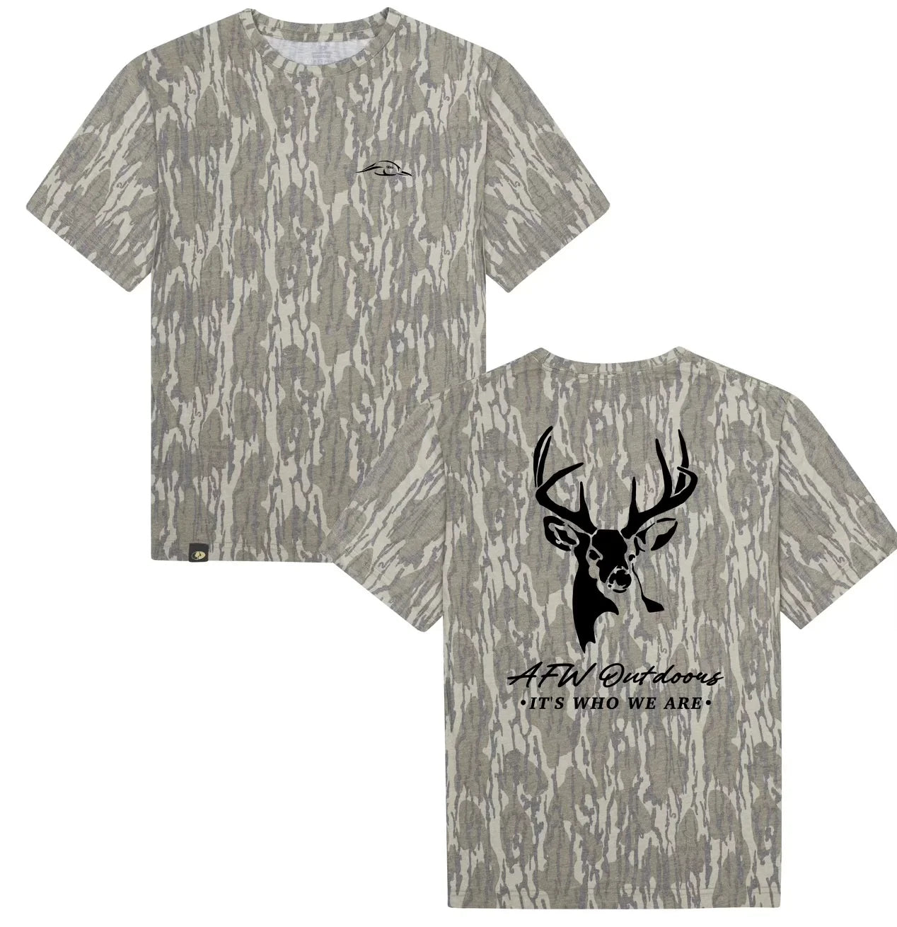 AFW Real Tree Original Faded Out T-Shirt