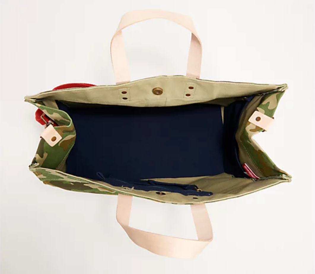 Camo Box Tote with Strap (Limited Edition)