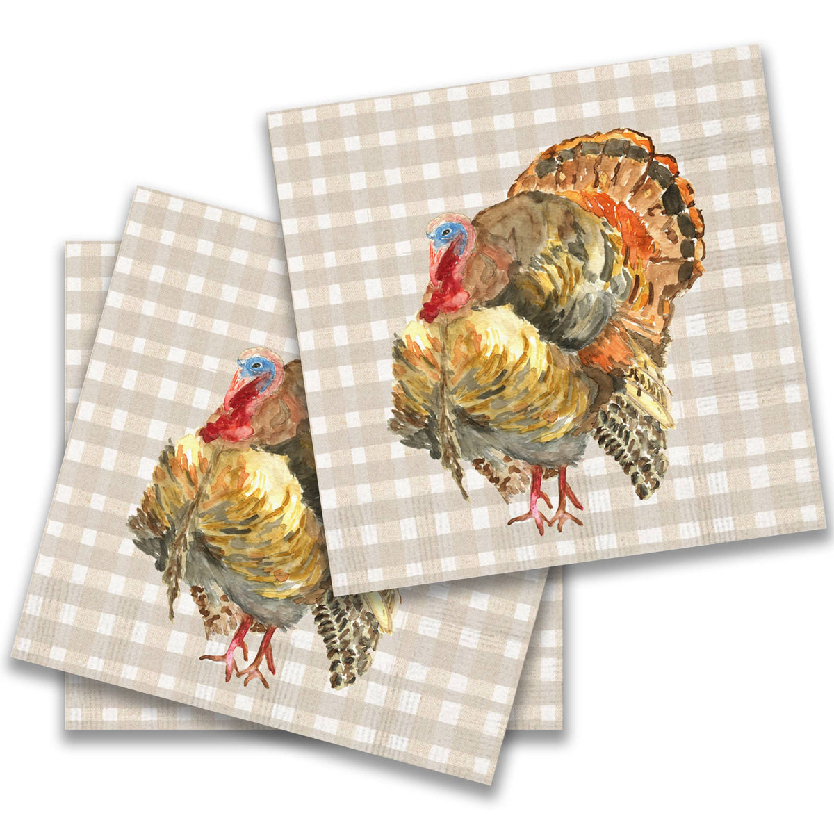 Traditional Turkey Cocktail Napkins