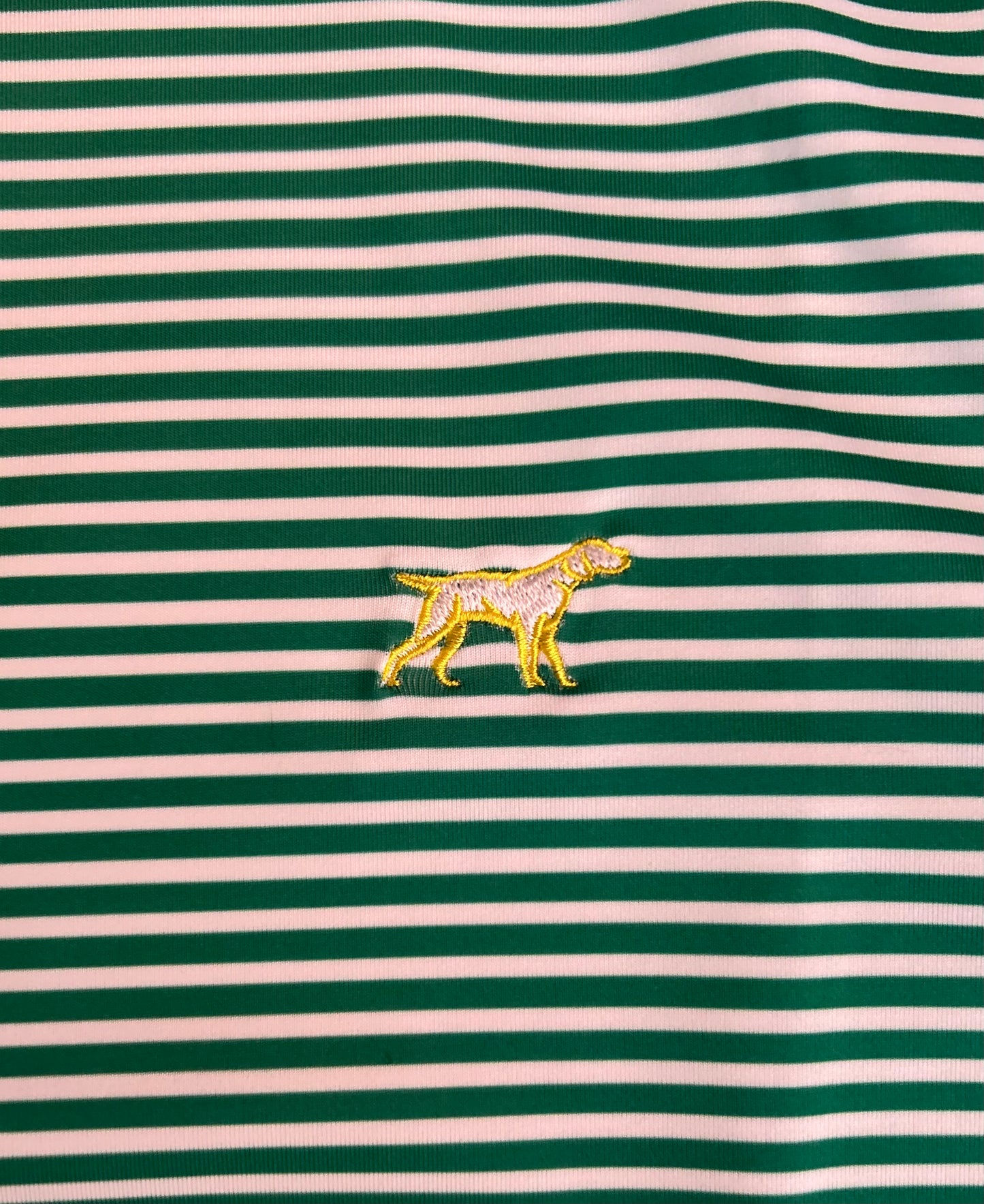 Fieldstone Custom HCA Green/Gold Performance Polo
