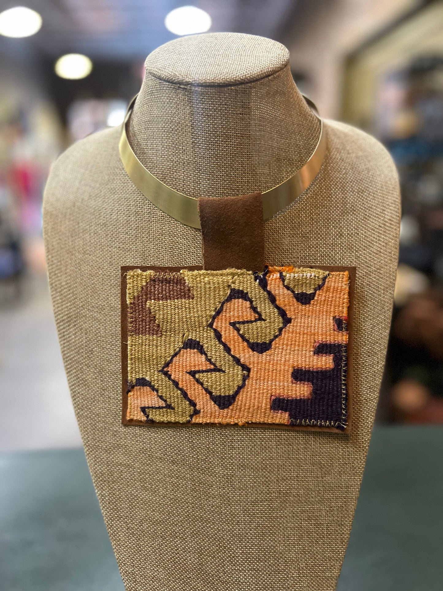 ORIJINAL Kilim Pendant Necklace