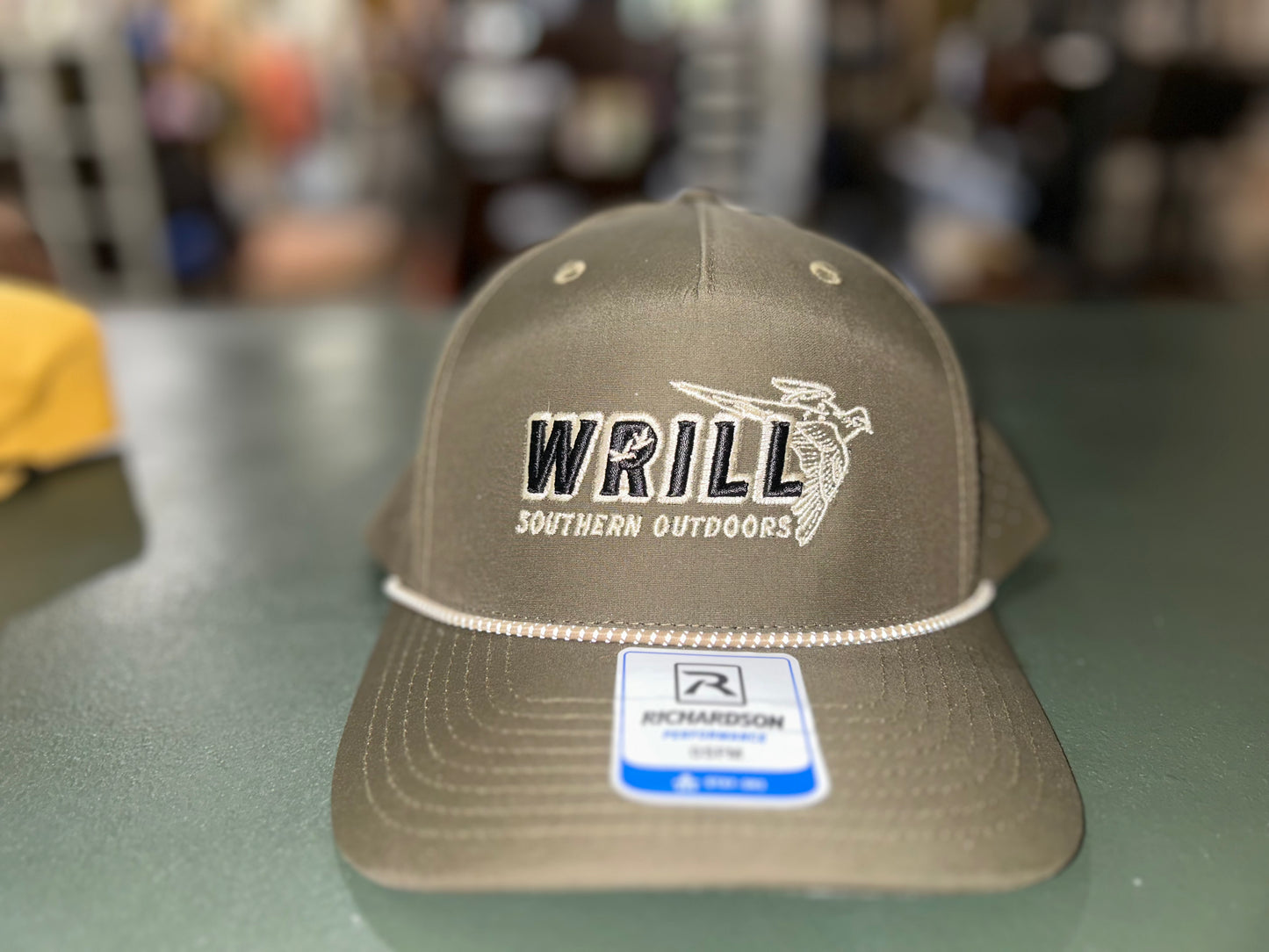 WRILL DOVE dark loden/tannin grey Richardson 355 hat