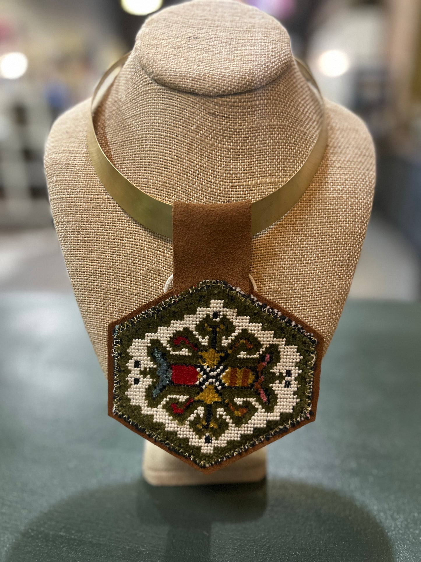 ORIJINAL Kilim Pendant Necklace