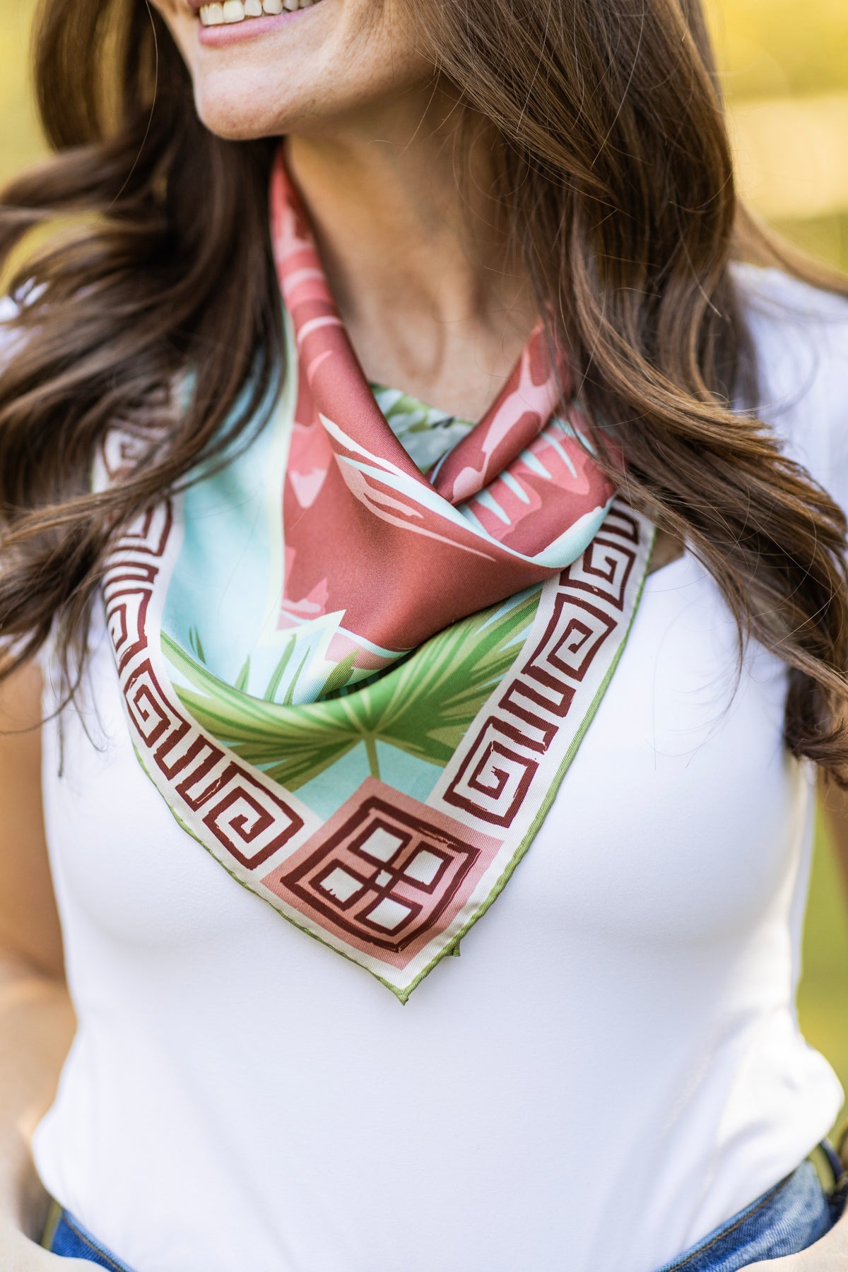 Austin Williams
Pink Ocmulgee Alligator - Double-Sided Silk Scarf