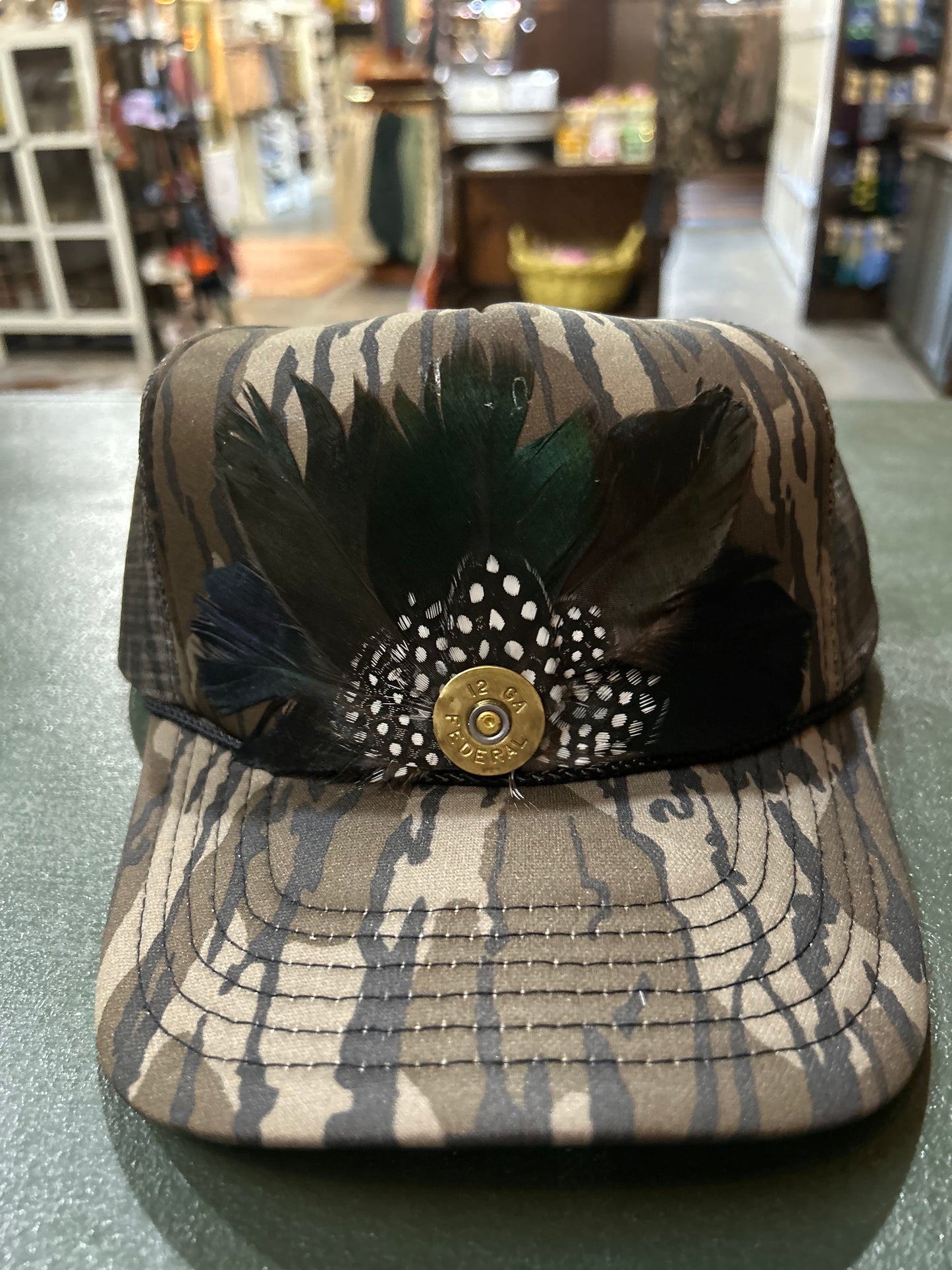 FTHR Bottomland Camo Feather + Shotgun Shell