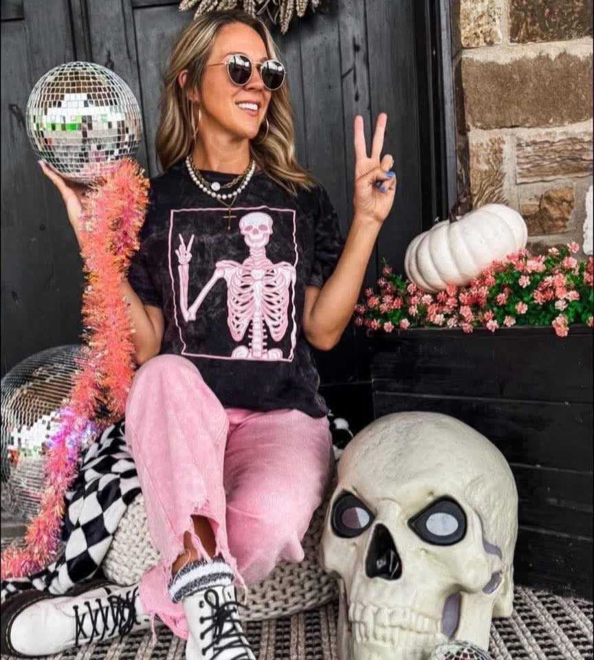 Skelton Vintage Wash T-Shirt