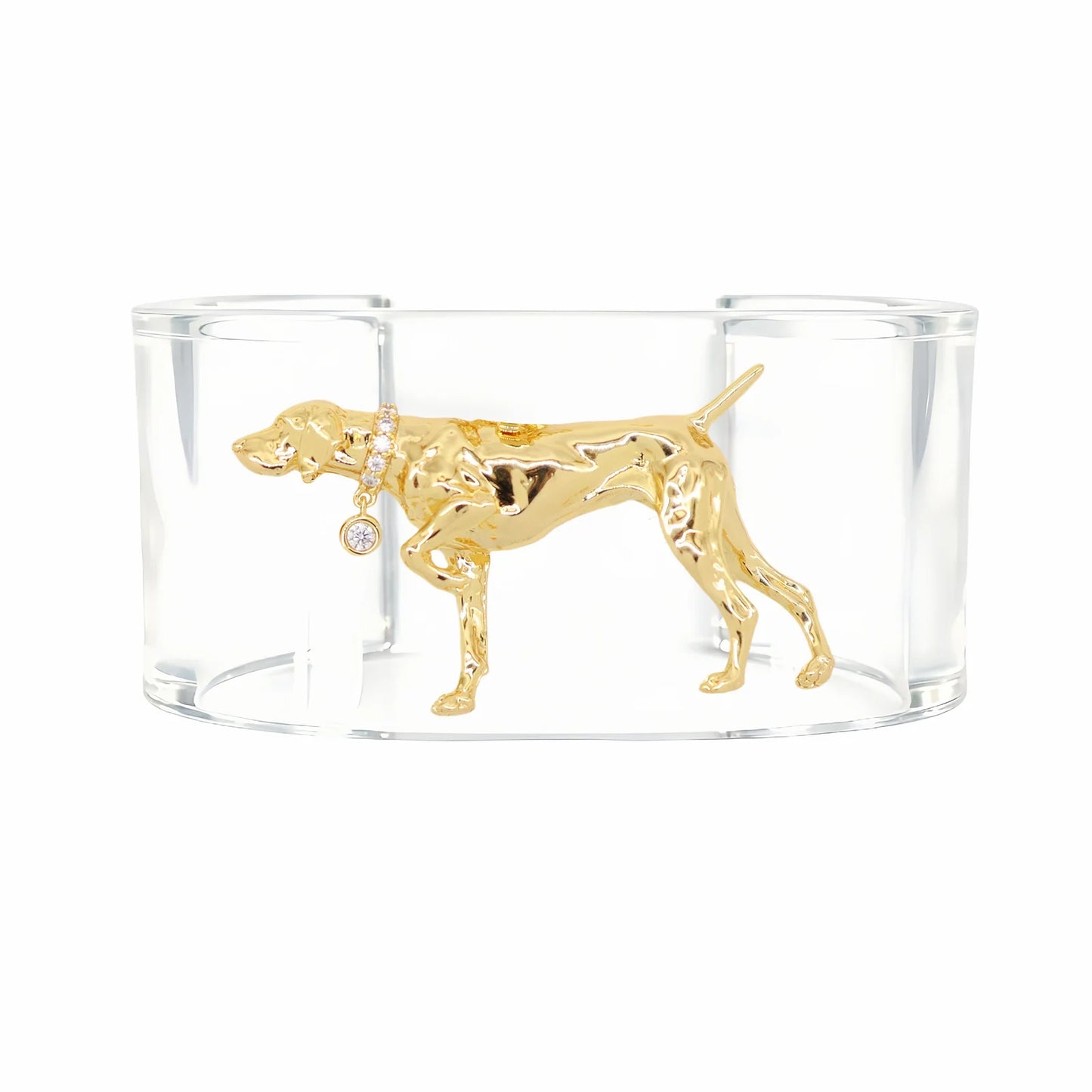 M. Dulaney~ The Pointer Acrylic Cuff Bracelet