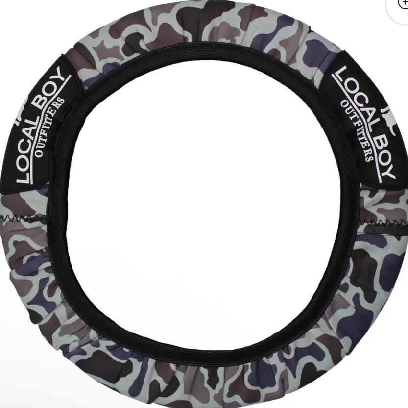 Local boy steering wheel cover