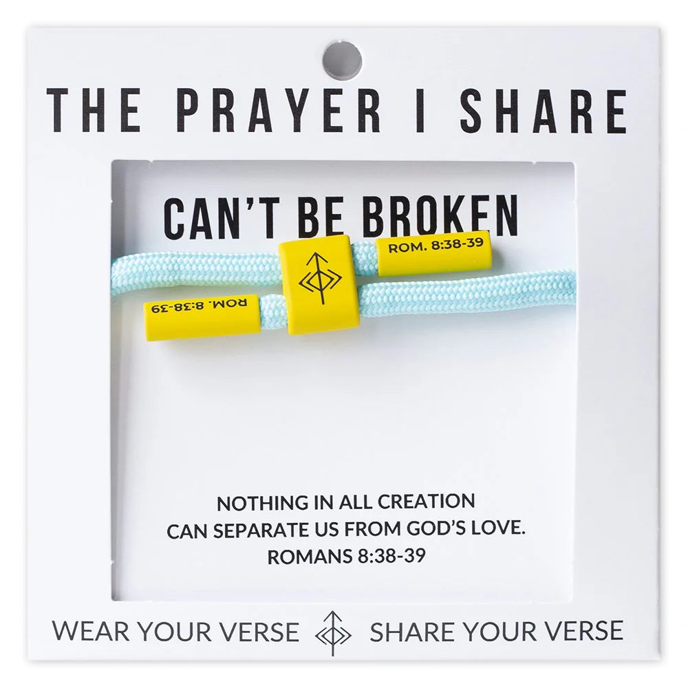 The prayer I share bracelet- can’t be broken