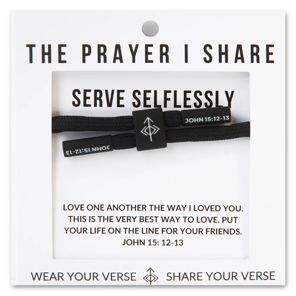 The prayer I share-Serve selflessly
