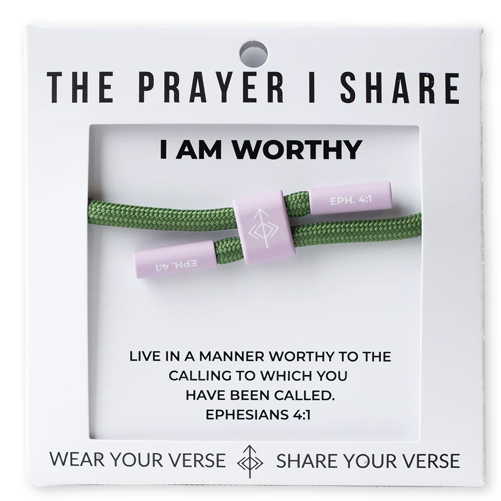 The prayer I share-I am worthy