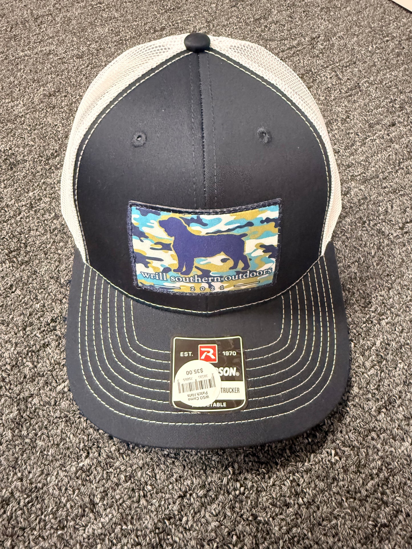 WSO Navy/White Hat