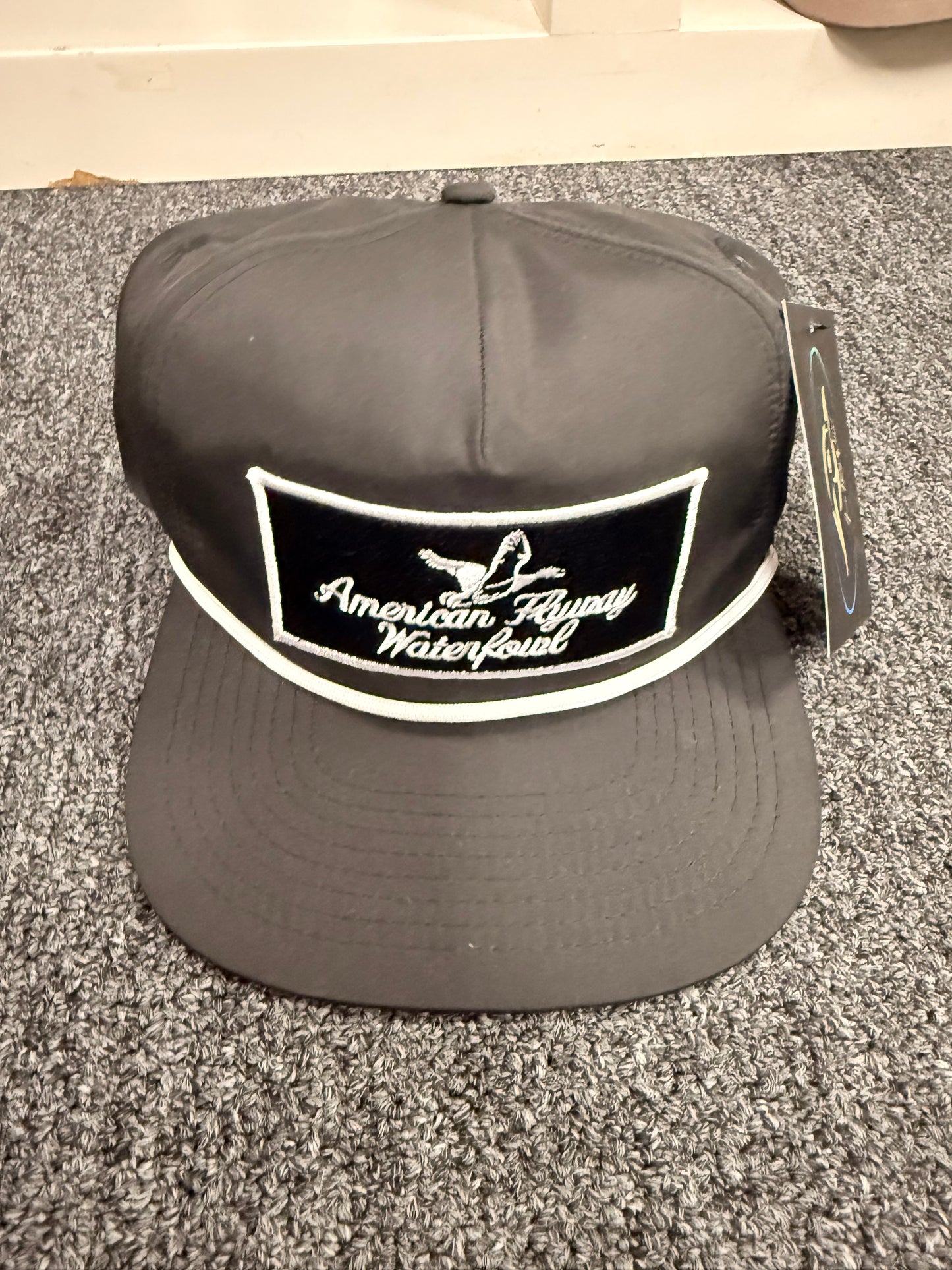 AFW Black/White Rope Hat