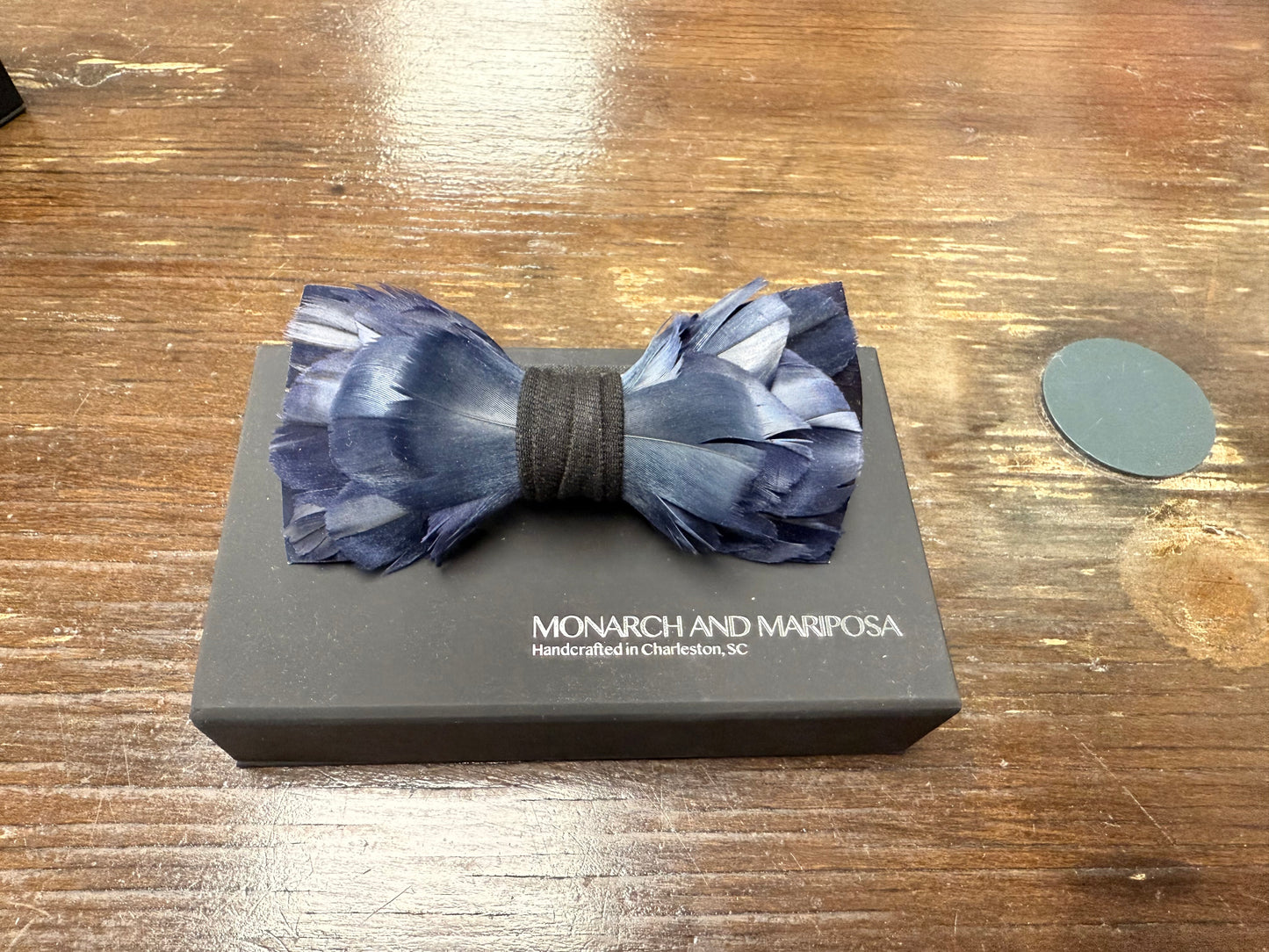 MONARCH AND MARIPOSA Feather Bow Ties