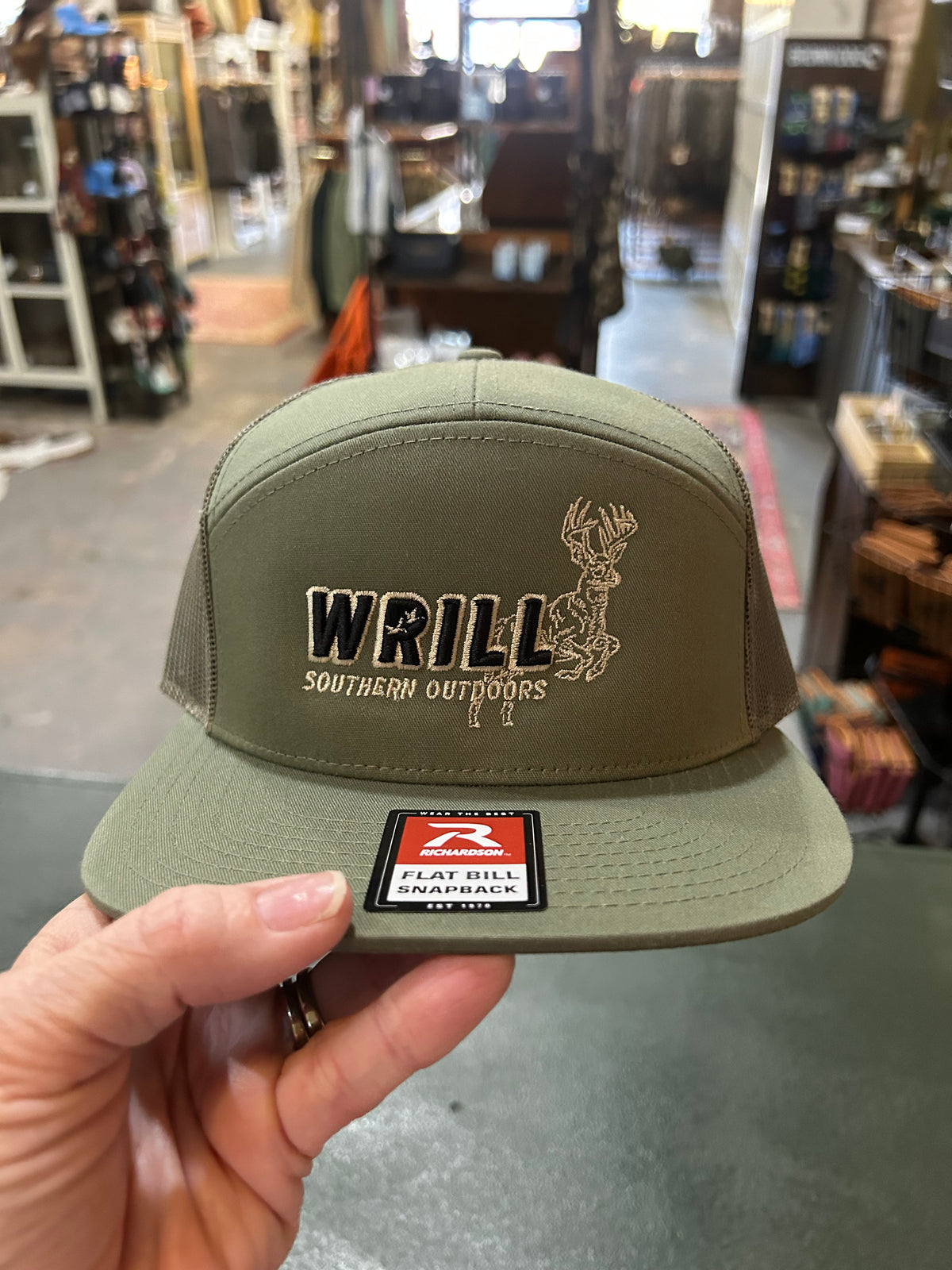 Wrill Deer londen 7 Panel Hat