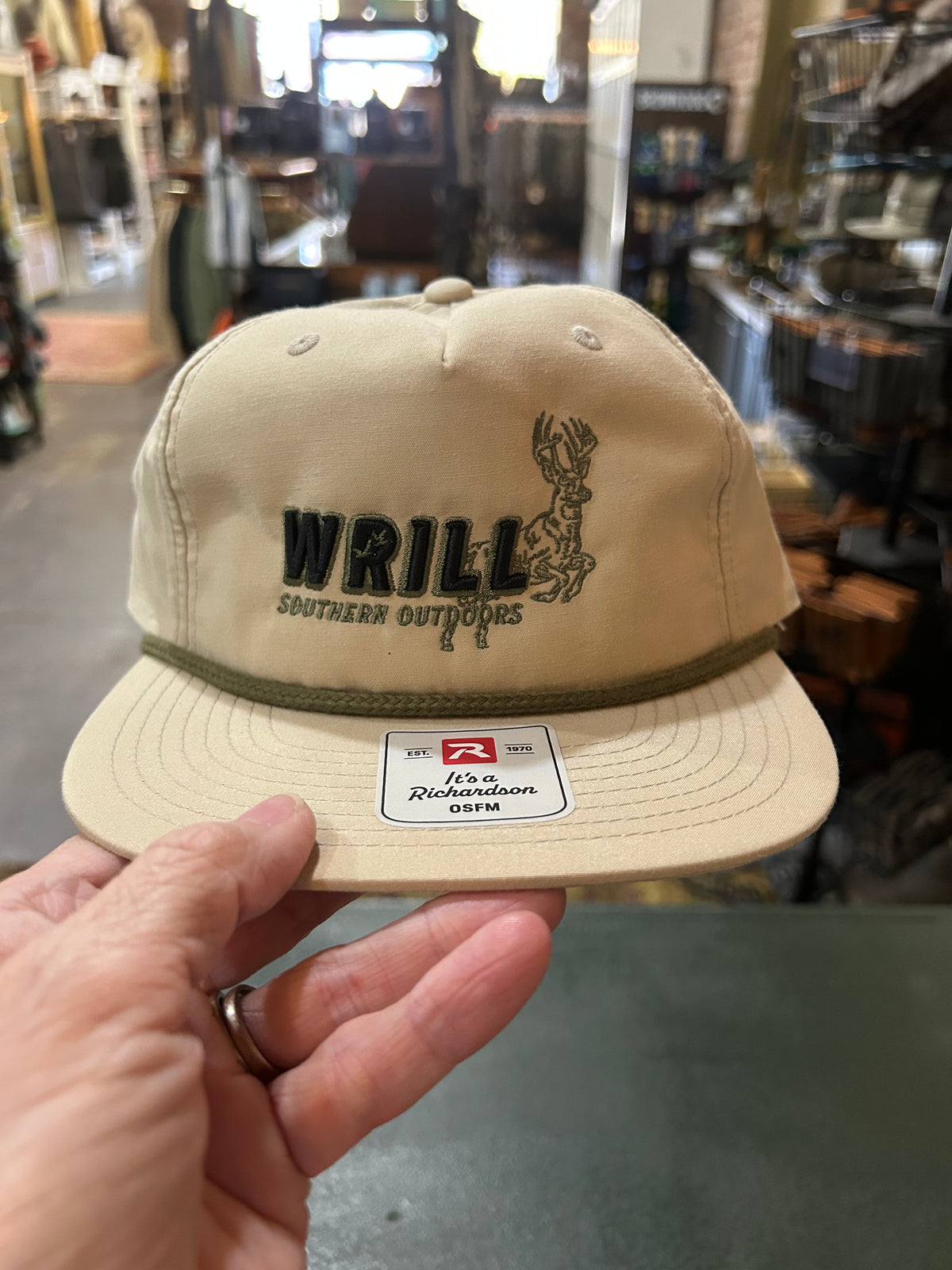 Wrill Deer Sand Dune/Loden Green Hat