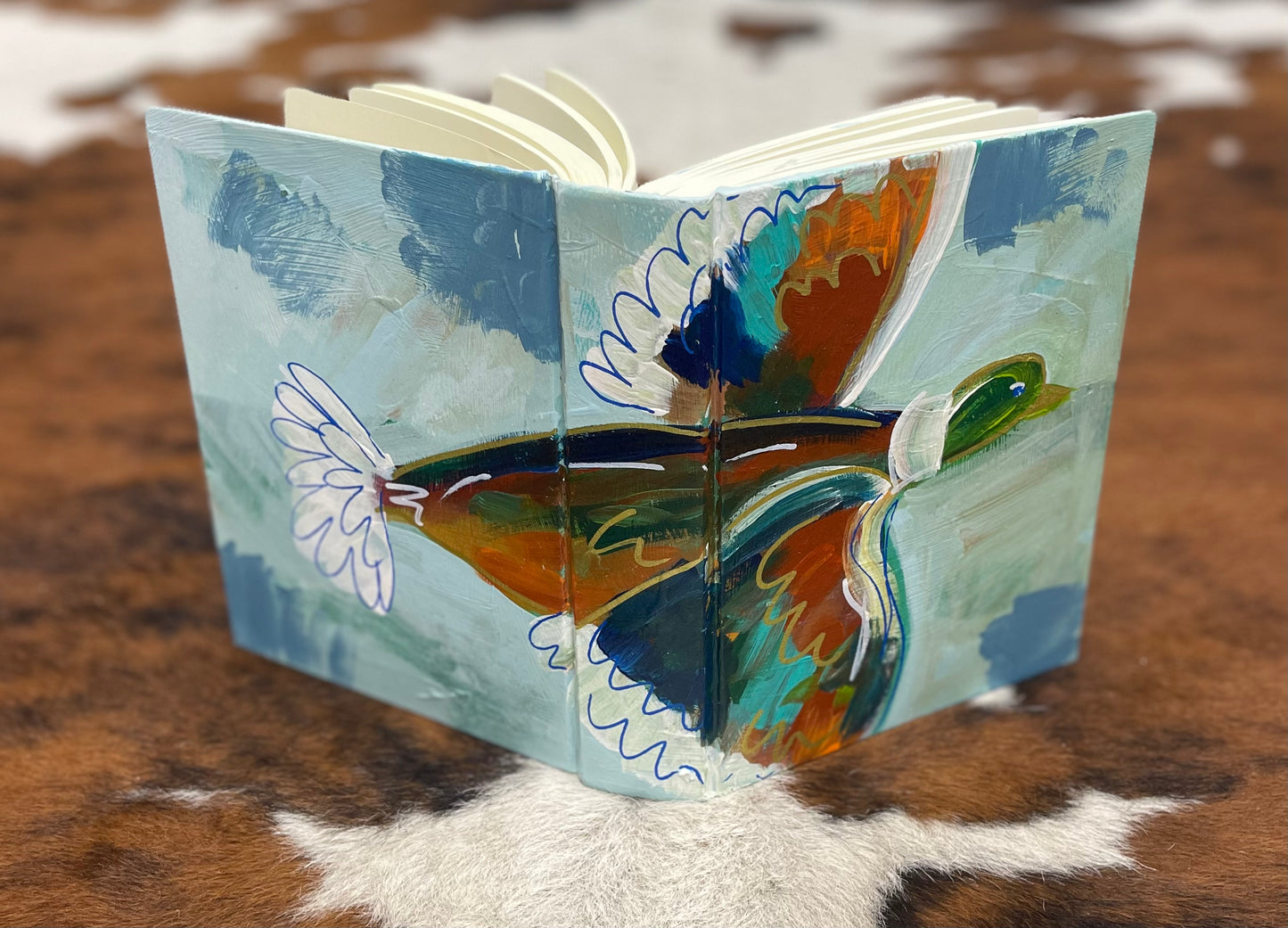 Duck Hand Painted Bible