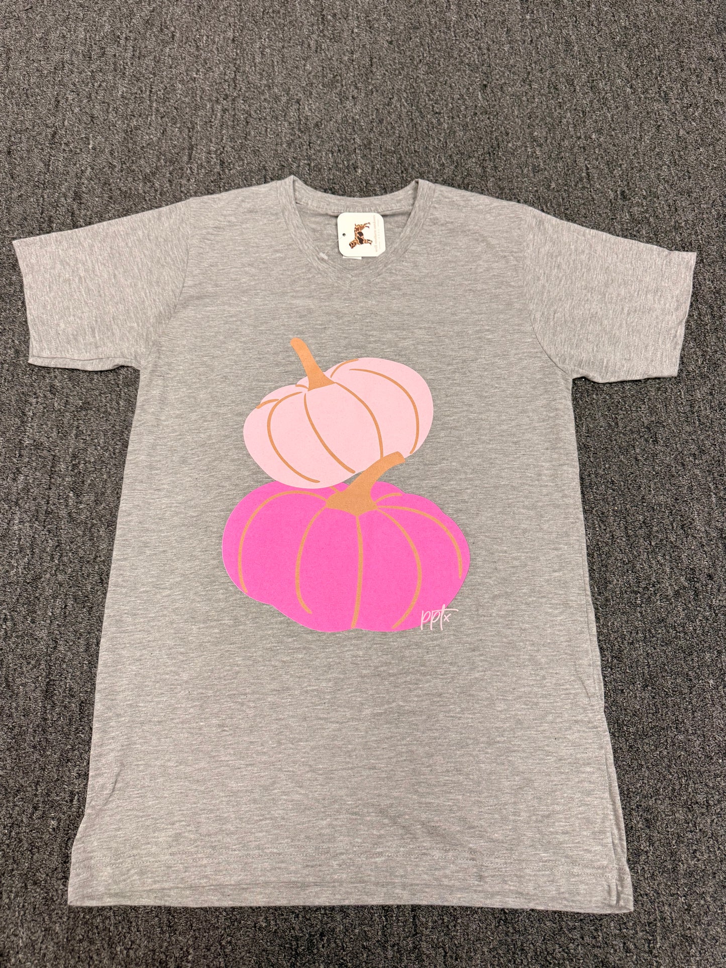 Gray Pumpkin T-Shirt