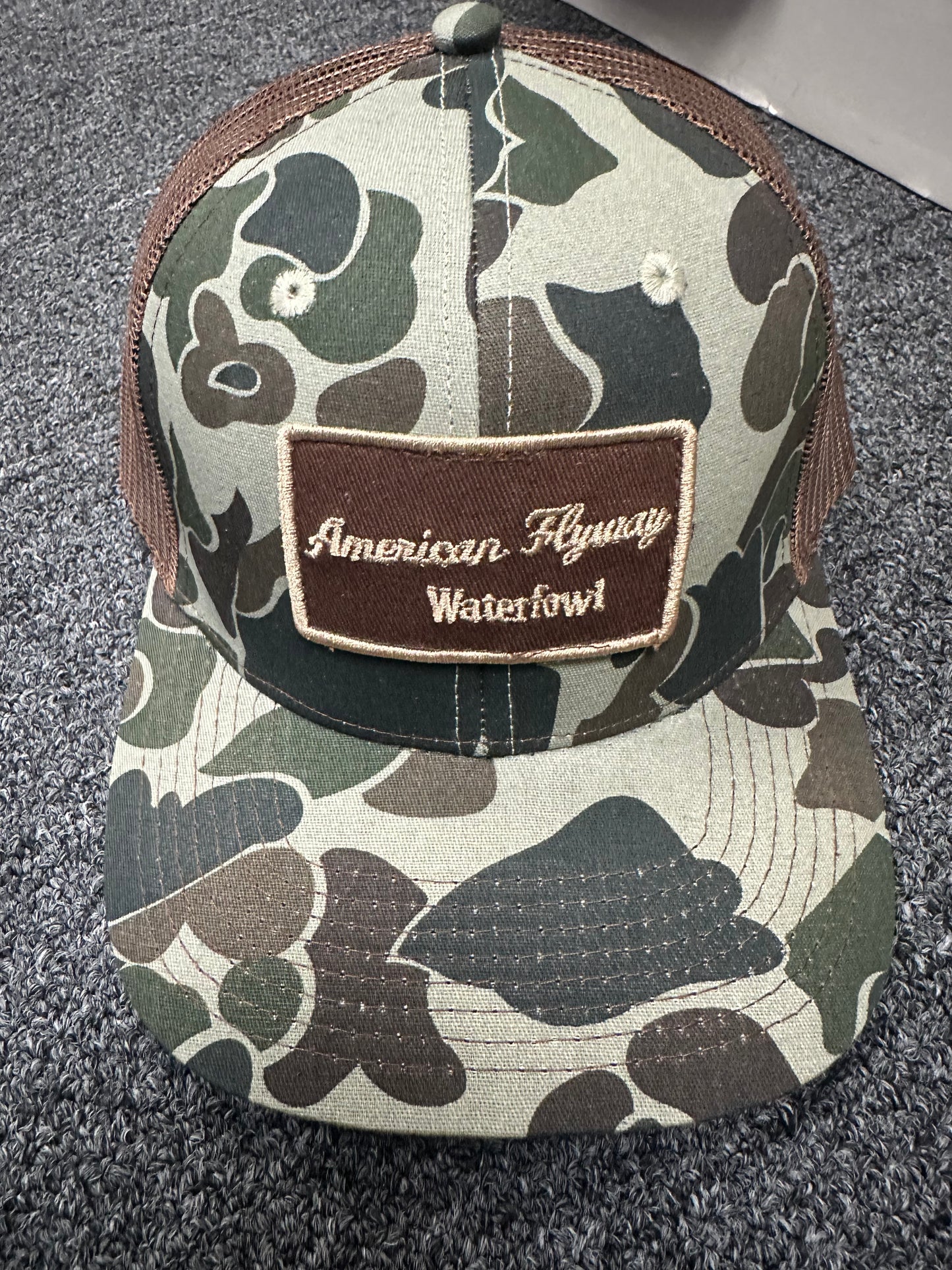 AFW Camo/Brown Hat