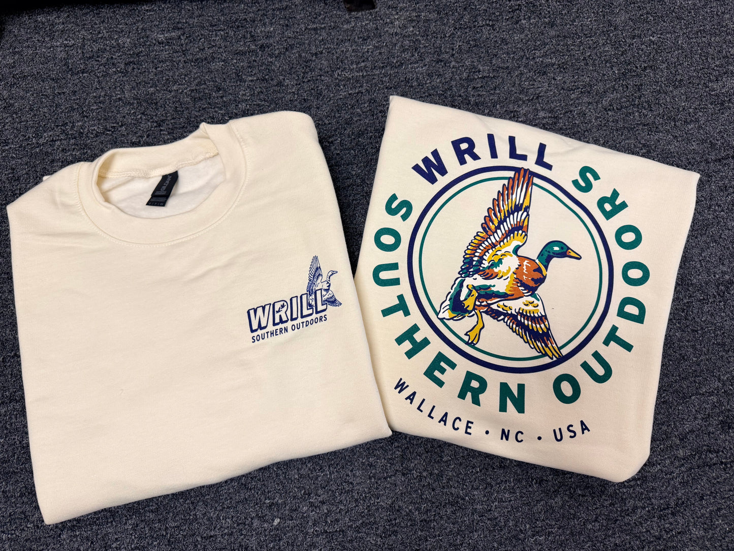 Wrill Ivory Duck Crewneck