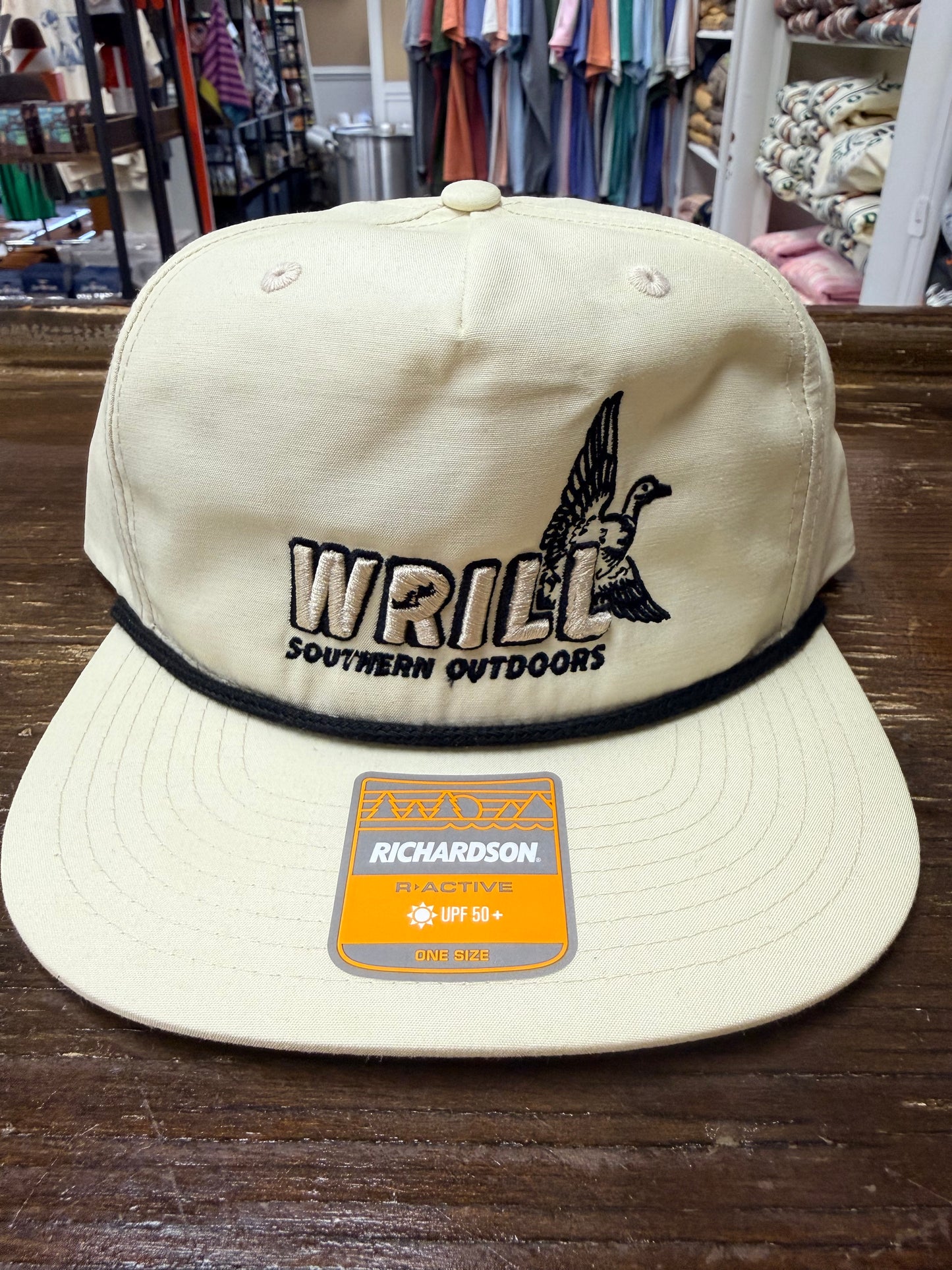 Wrill Ivory Rope Hat