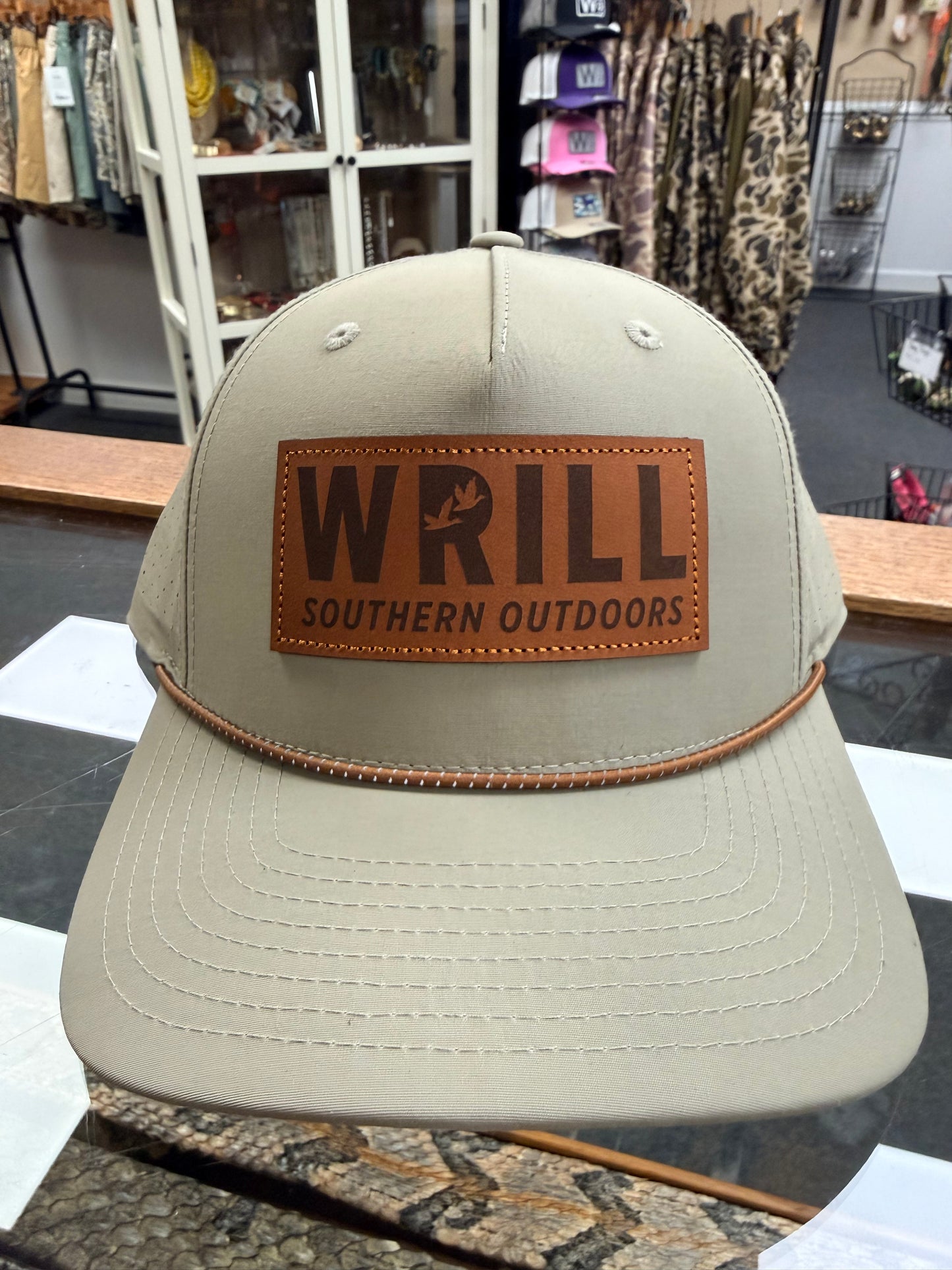 Wrill Trench Coat Performance Rope Hat