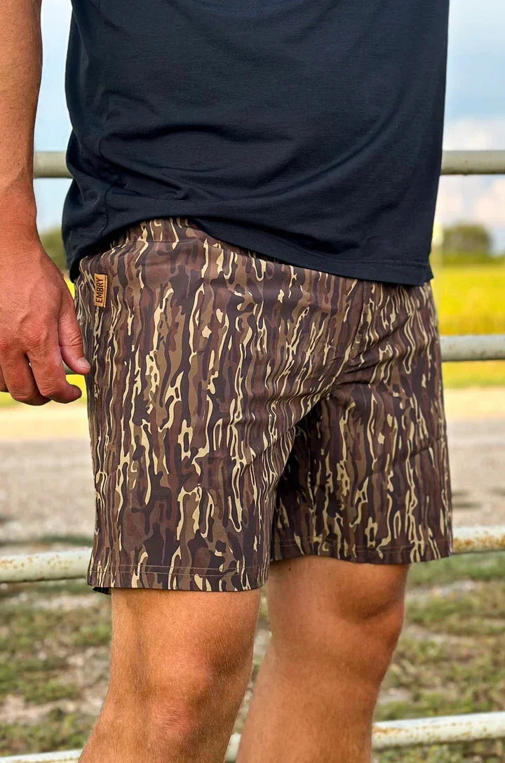 Embry All Day Brown Camo shorts