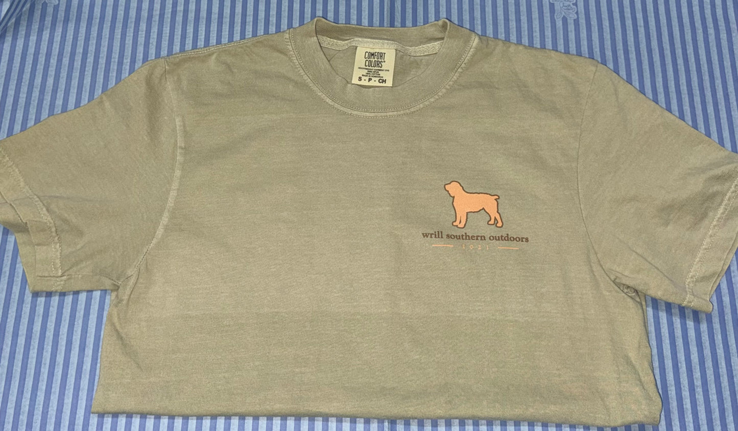 Wrill Khaki Orange Camo T-Shirt
