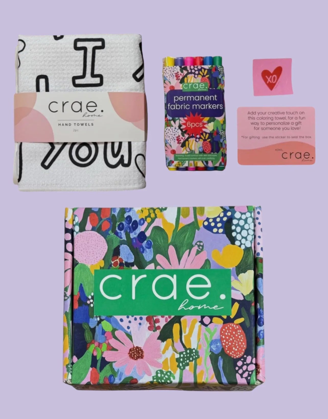 Crae. Home Coloring Gift Box