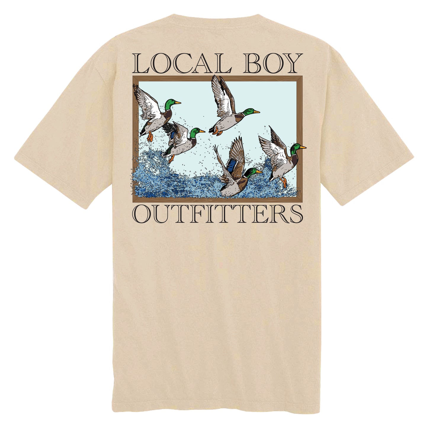 Local Boy Mallard Flock SS Tee