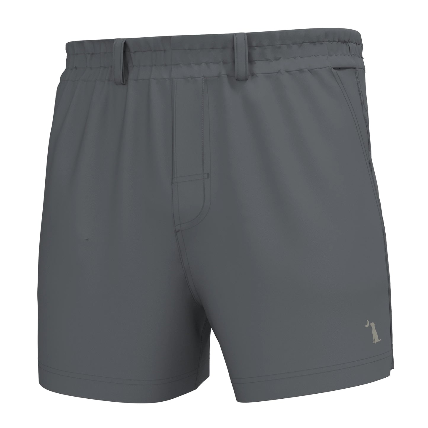 Local Boy Volley Shorts- Graphite