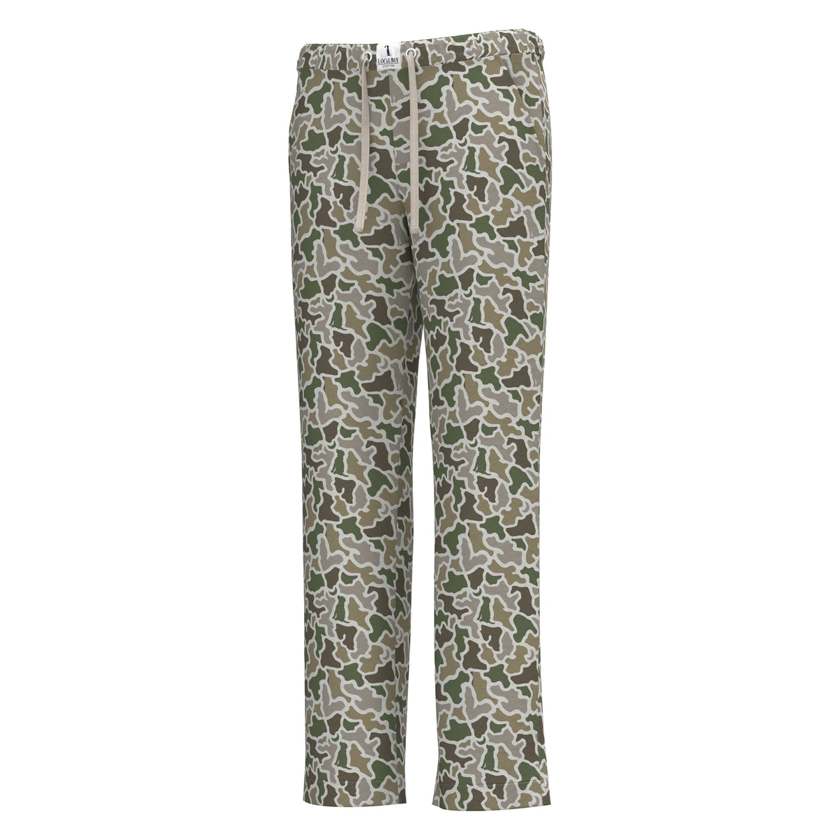 Local Boy Youth Pajama Pants- Dog & Moon Camo
