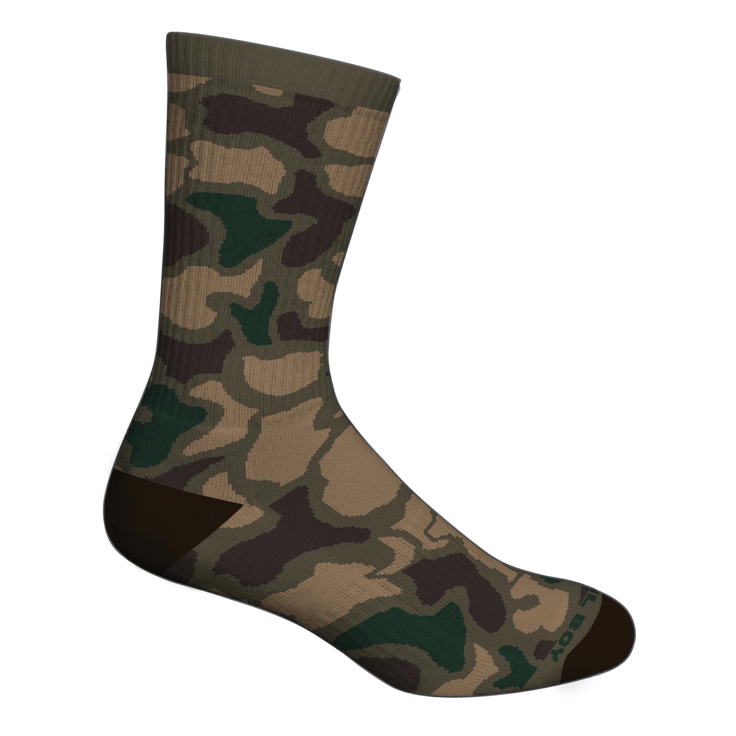 Local Boy Dress Socks Green Localflage