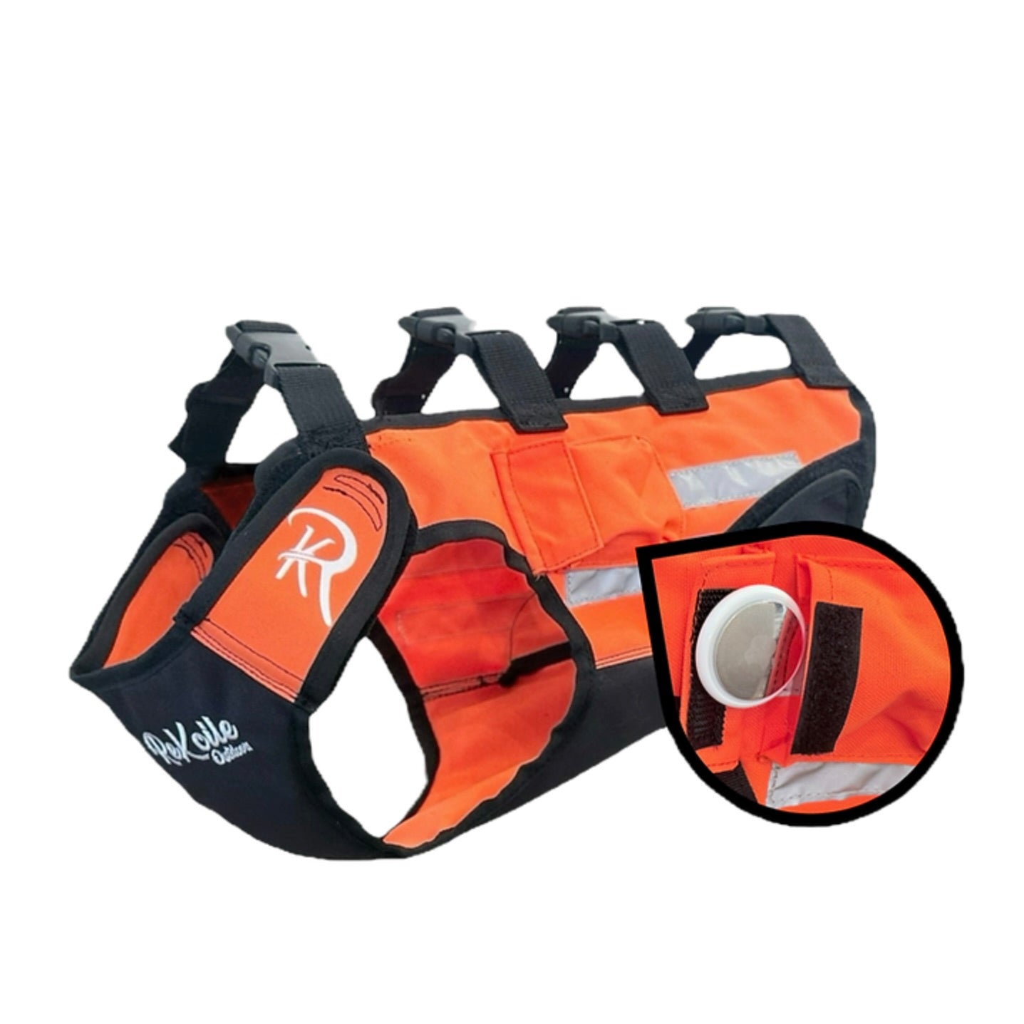 ReKoile Sure Fit Upland Dog Vest Blaze Orange
