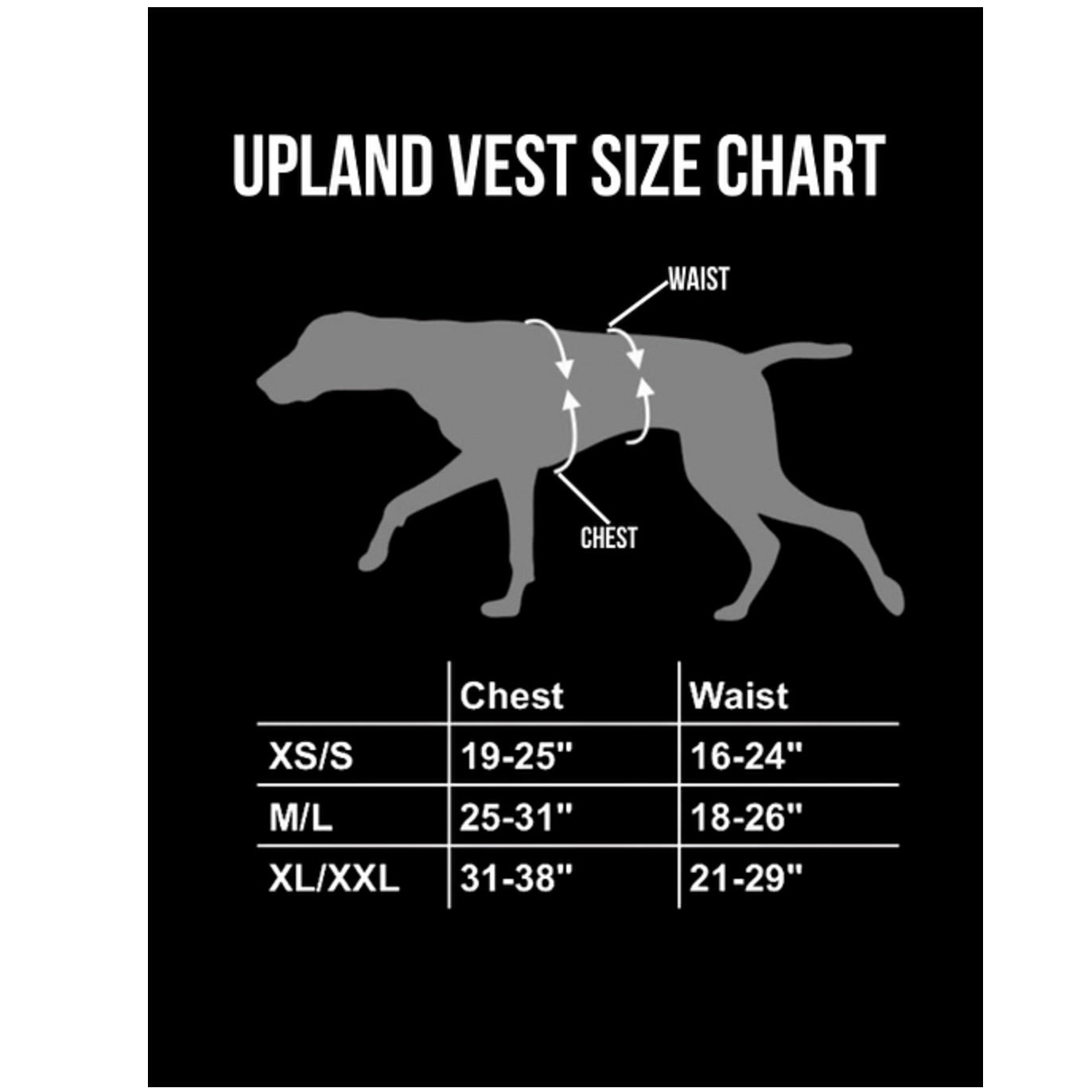 ReKoile Sure Fit Upland Dog Vest Blaze Orange
