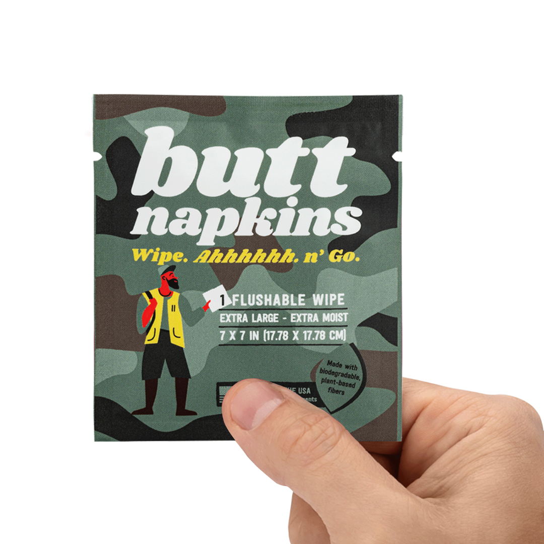 Hunting Butt Napkins