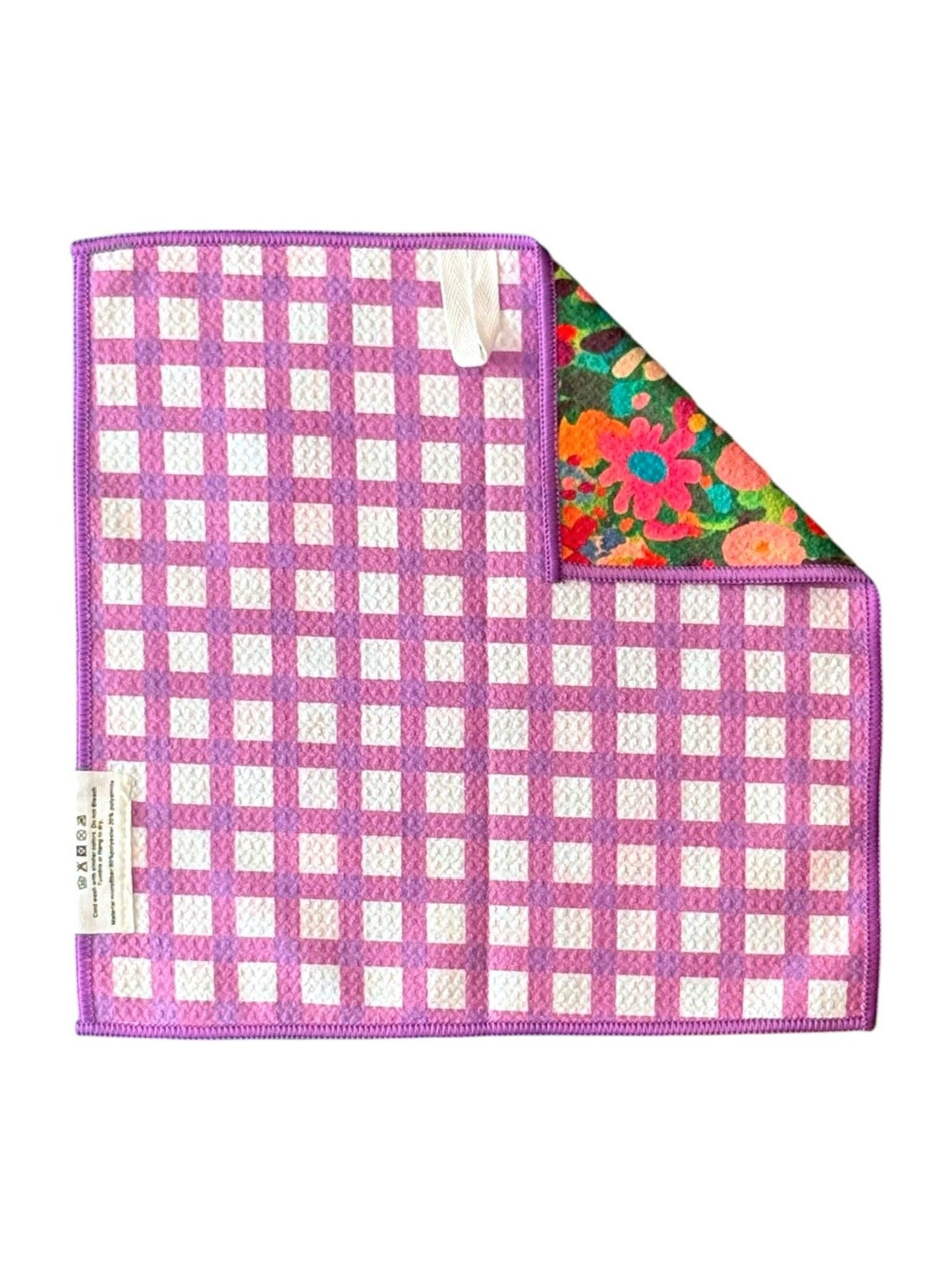 Crae Home Violet: Reversible Washcloth