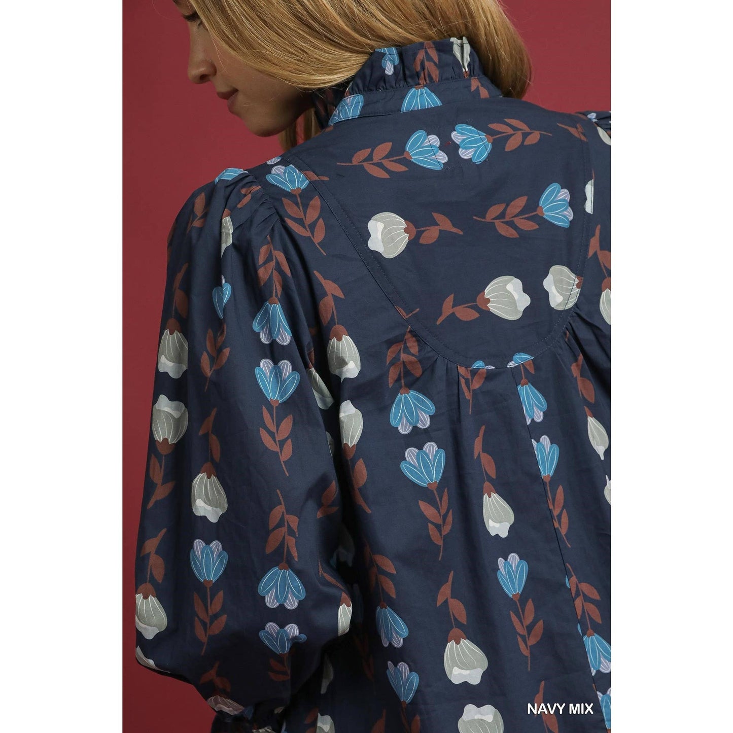 Floral Print Midi Dress