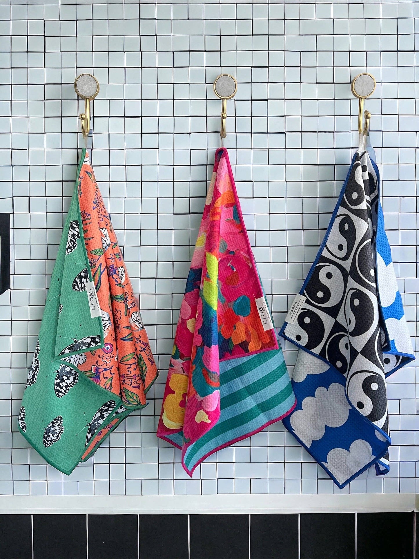Crae Home Etching: Reversible Hand Towel