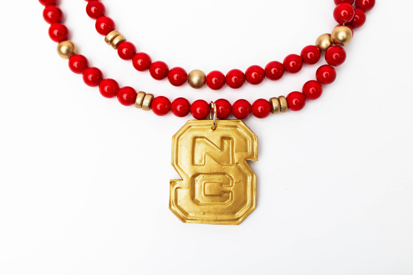 Hidden Truth Red Double Jade with NC Medallion
