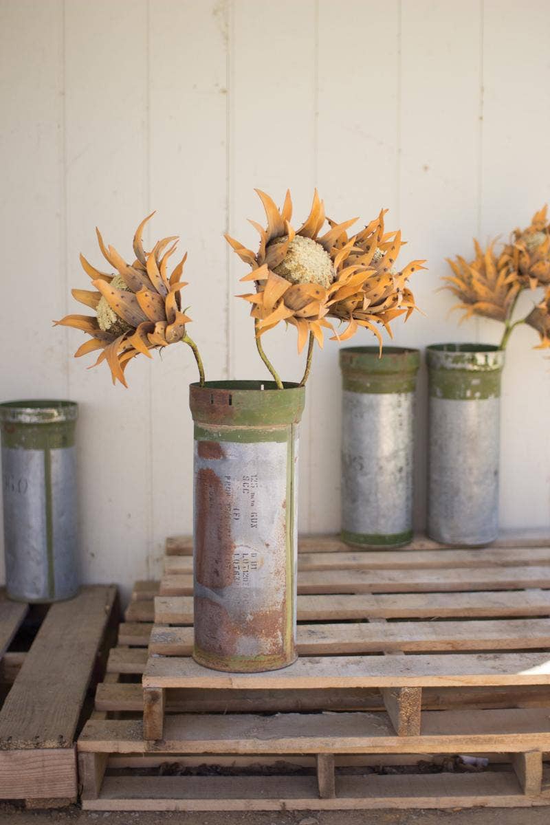 RECLAIMED MILITARY CANISTER