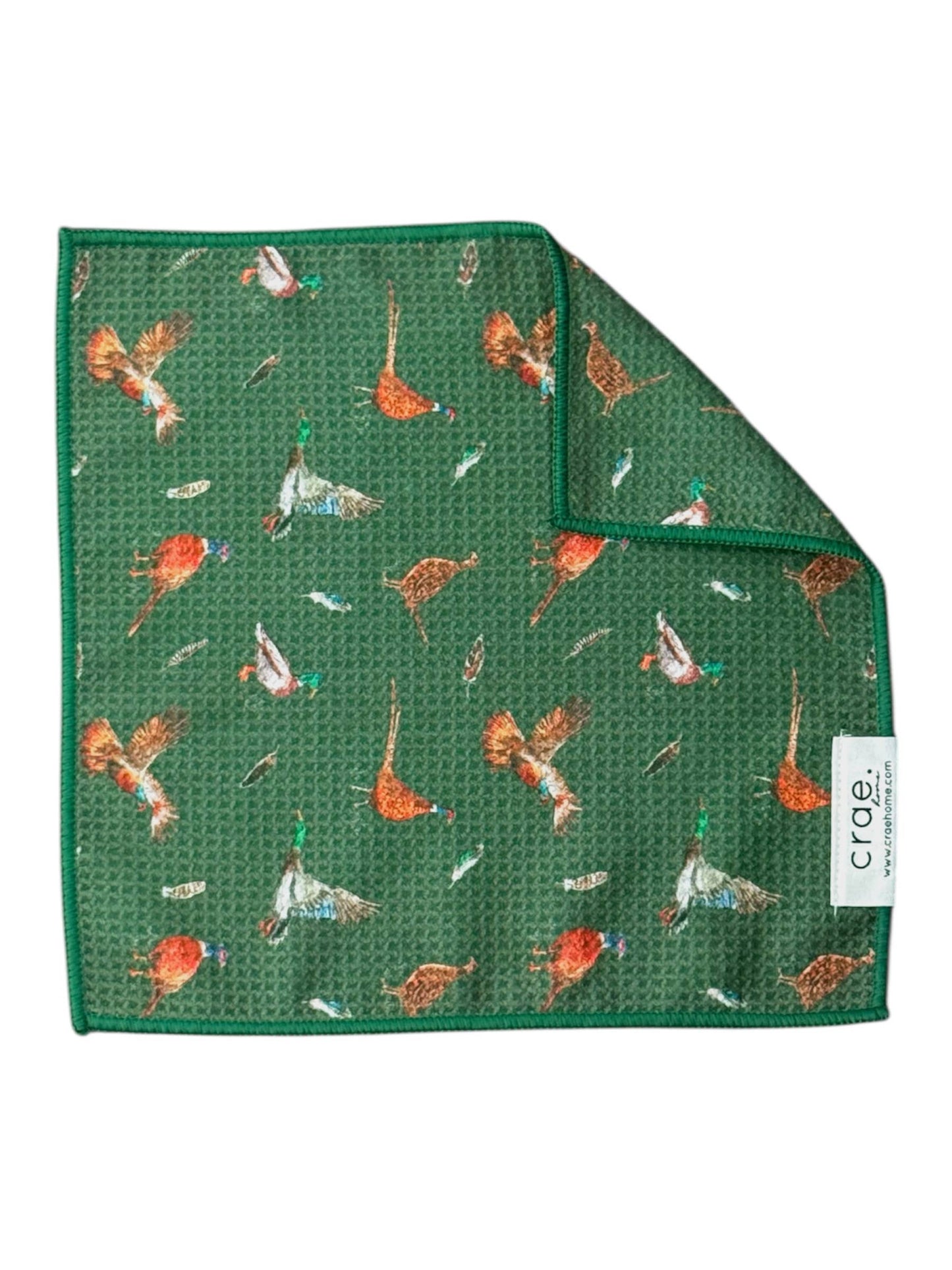 Pheasant: Double-Sided Washcloth