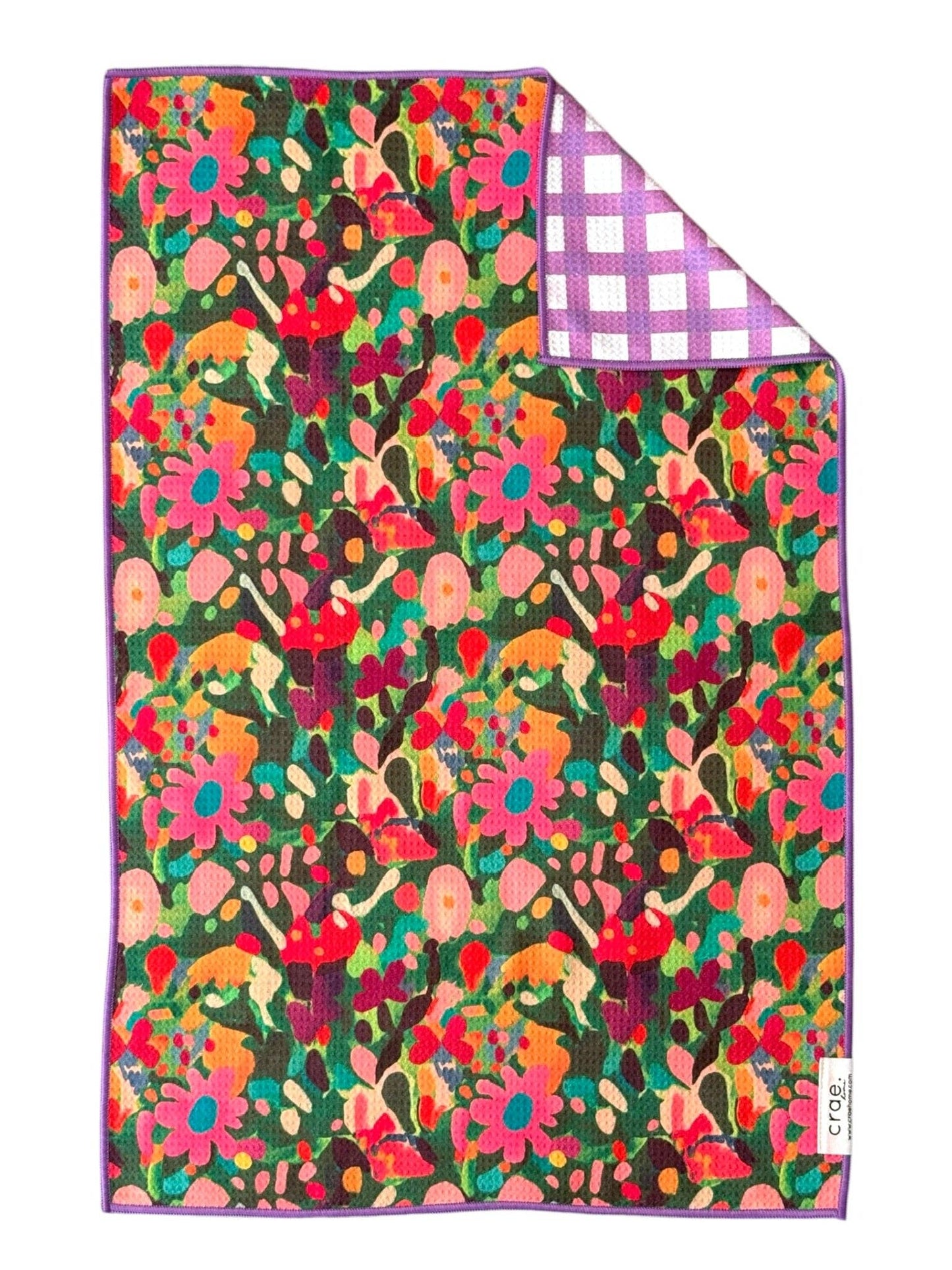 Crae Home Violet: Reversible Hand Towel