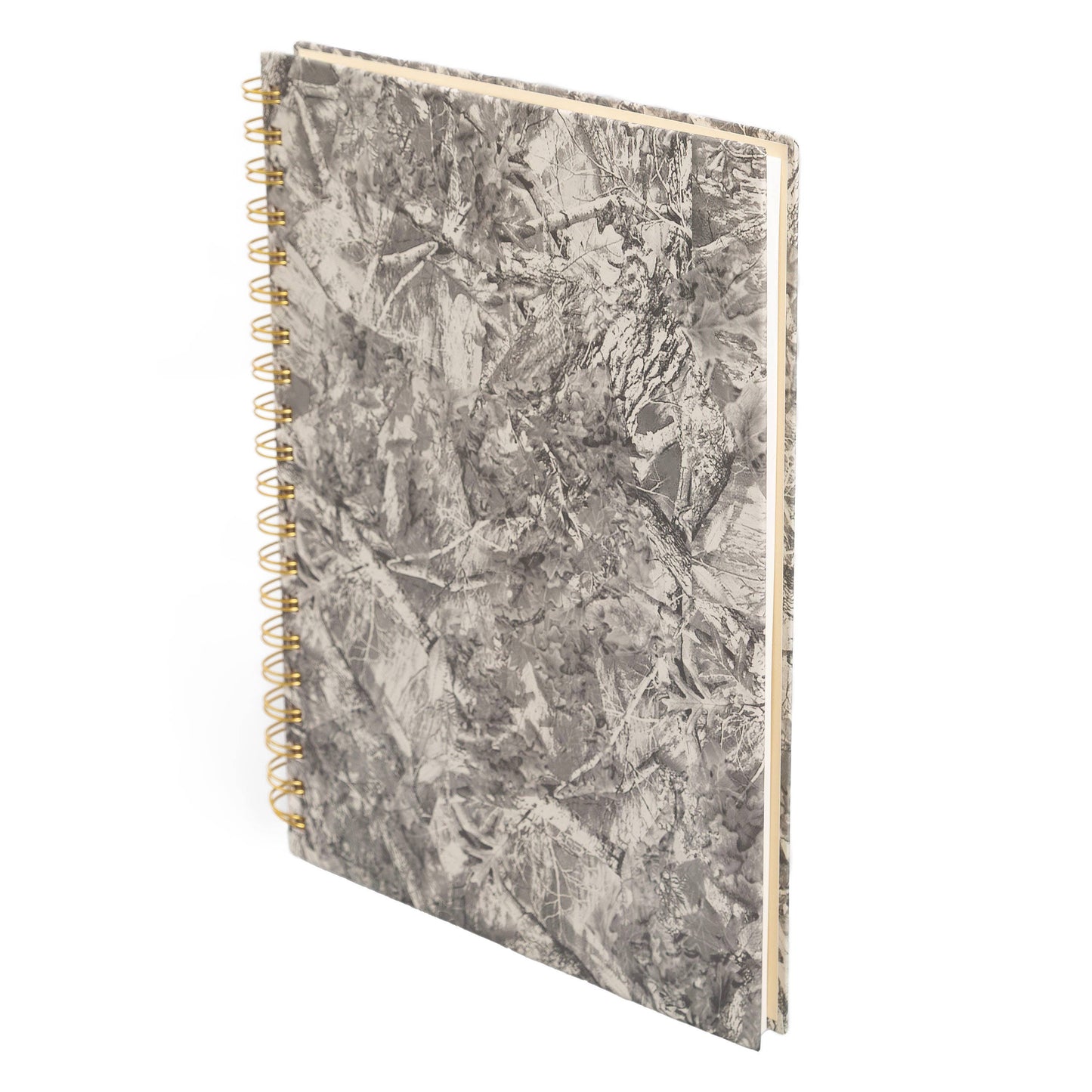 Camo Print Hardcover Spiral Notebook