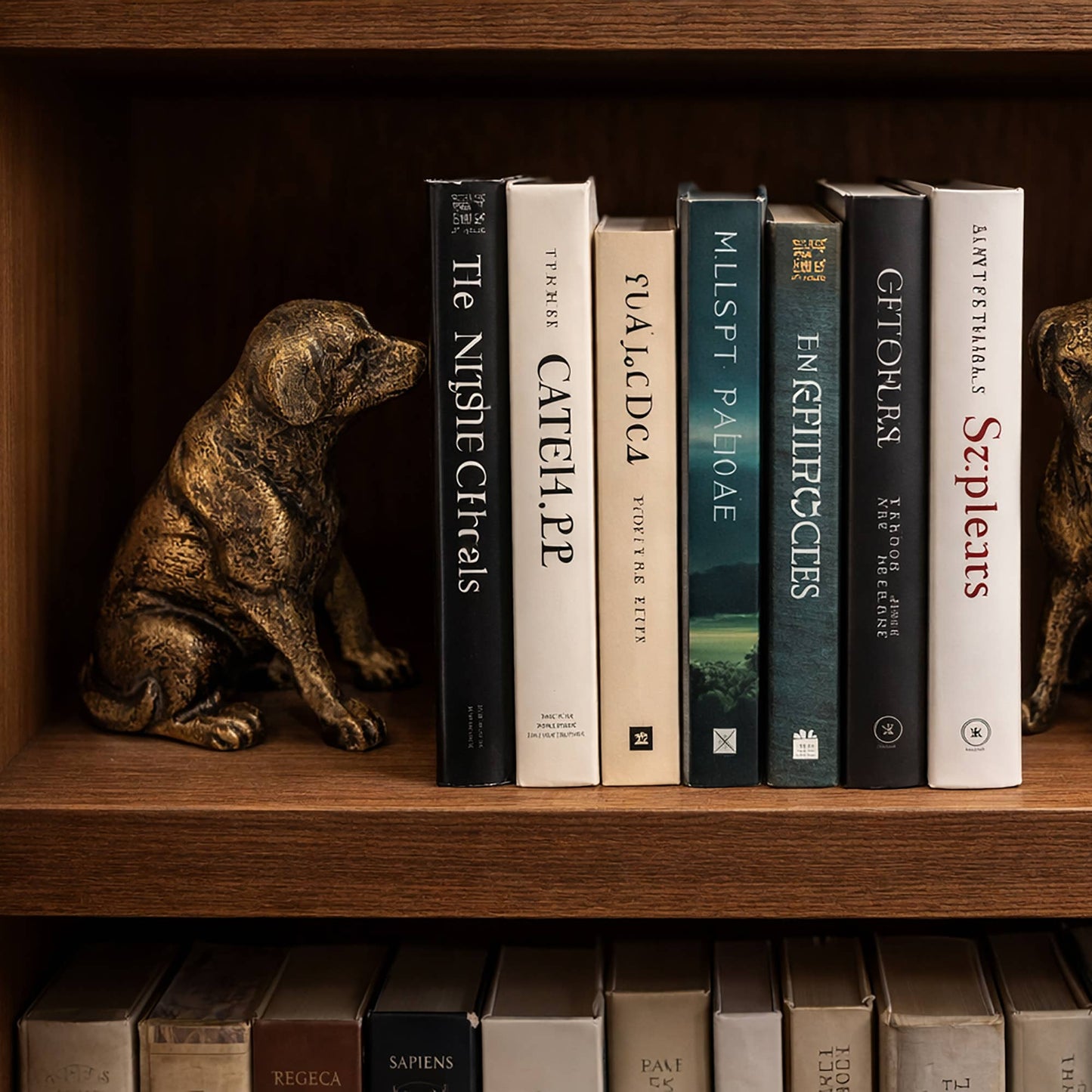 Fox Run Dog Decorative Bookend Set, Set of 2